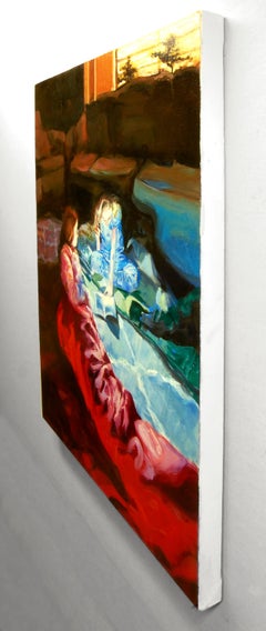 The Slumber Party, Oil Painting