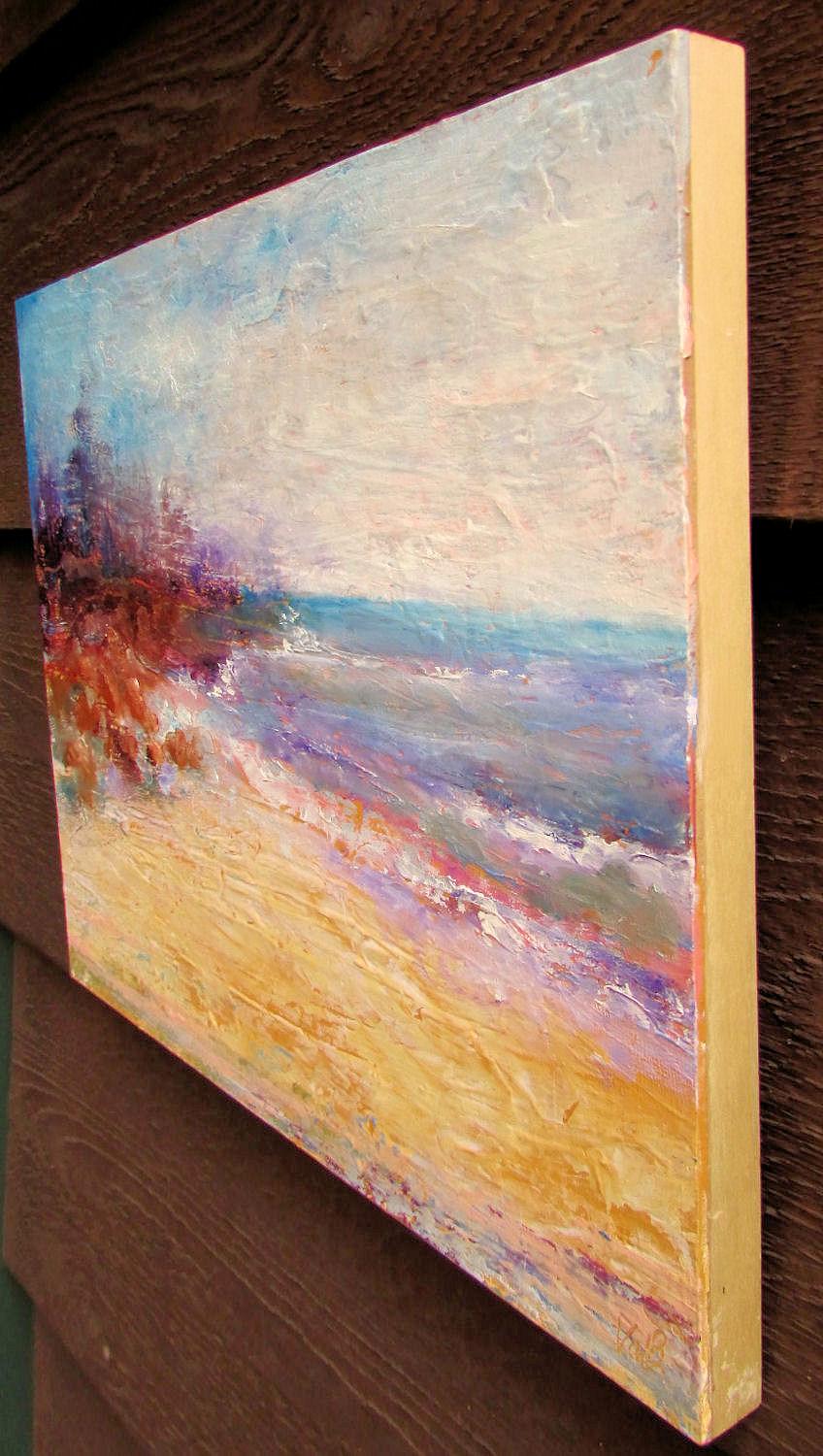 Summer Day, Oil Painting - Impressionist Art by Valerie Berkely