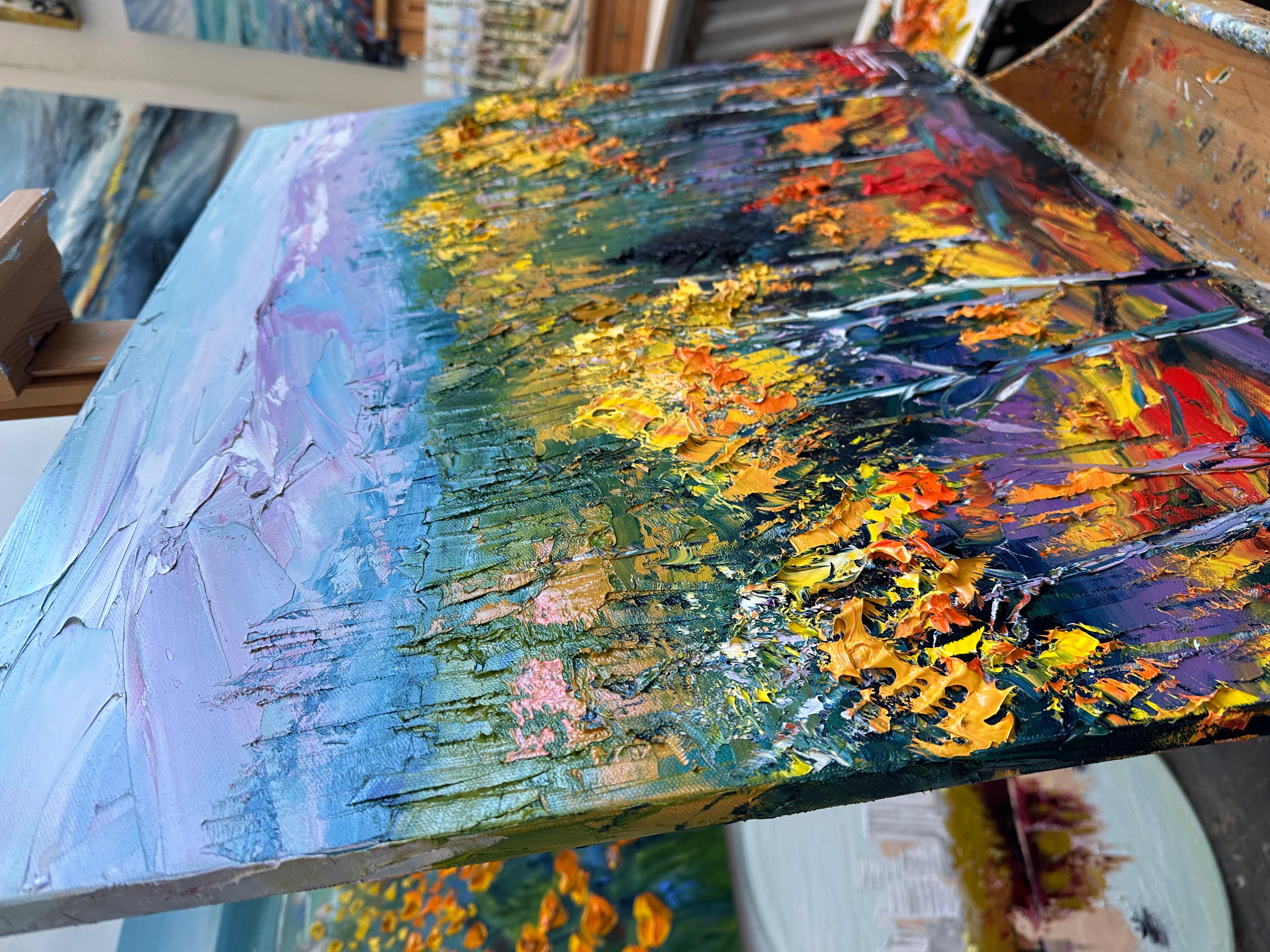 Serenidad otoñal, Pintura al óleo - Art Impresionista de Lisa Elley