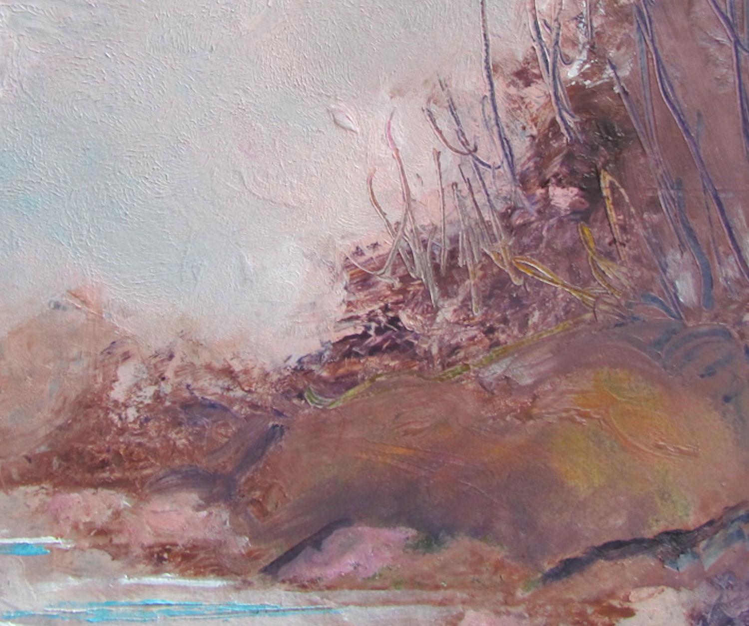 In the Pink, Oil Painting 1