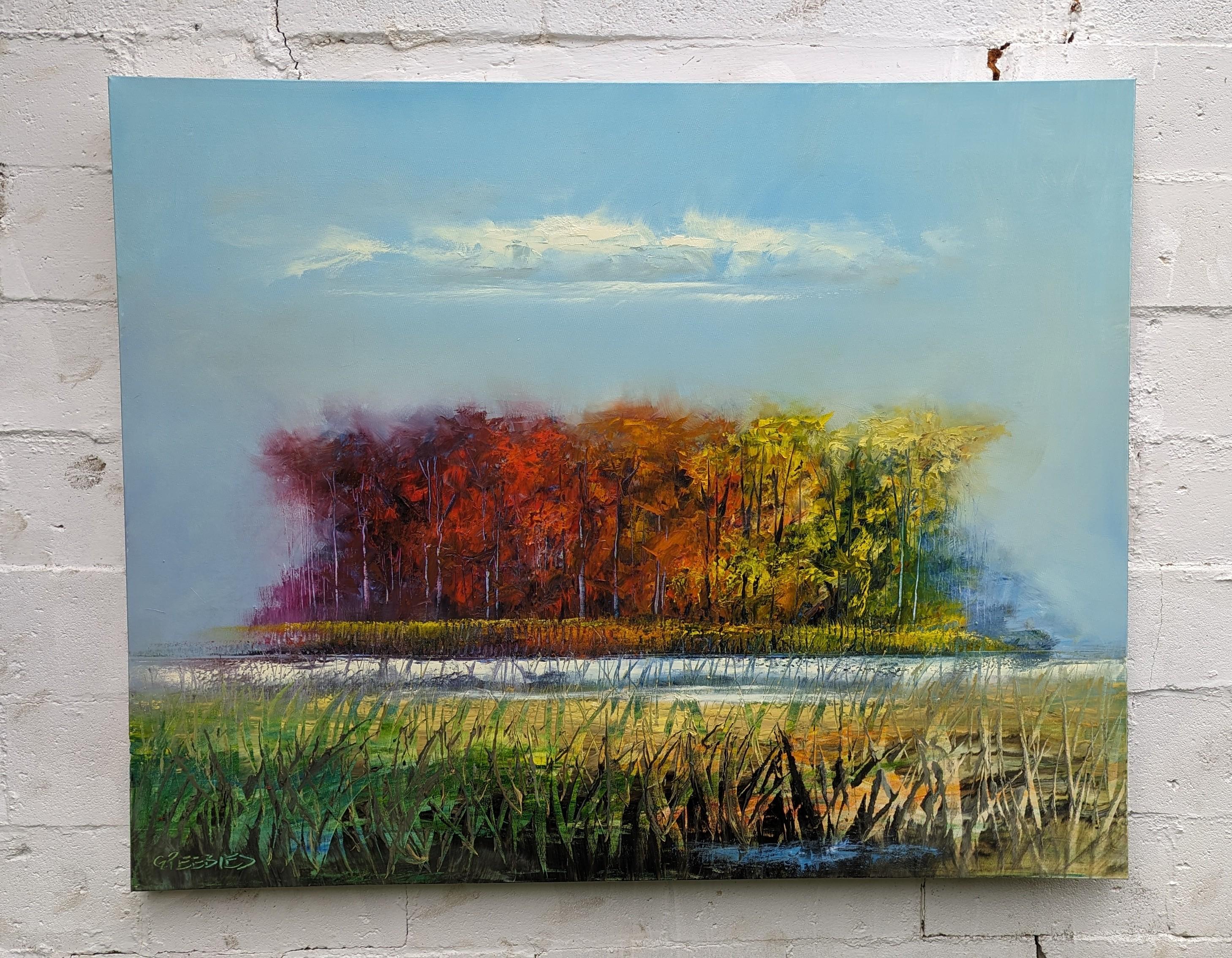 Autumn is Alive, Oil Painting For Sale 1