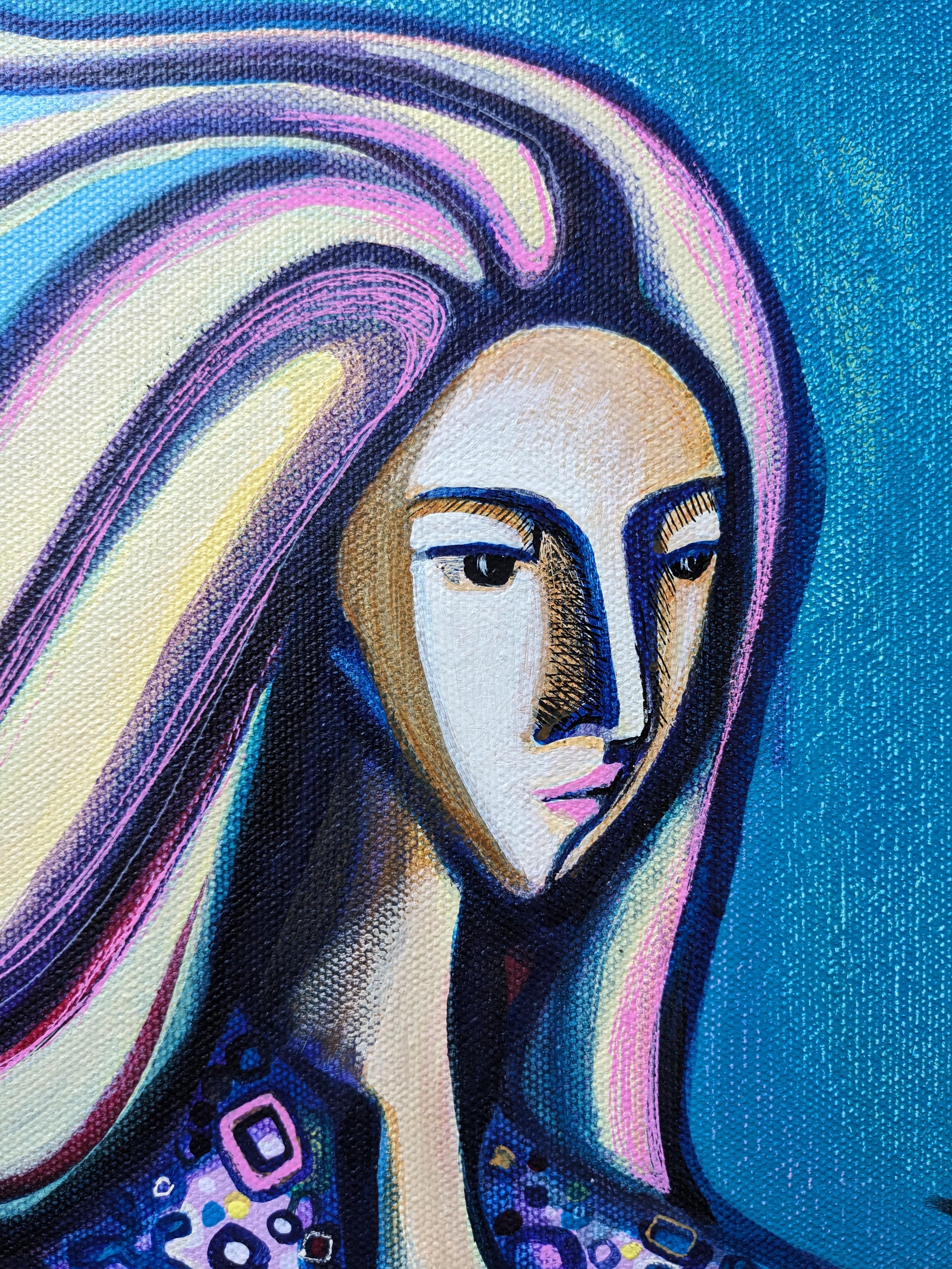 Graceful Muse, Original Painting For Sale 1
