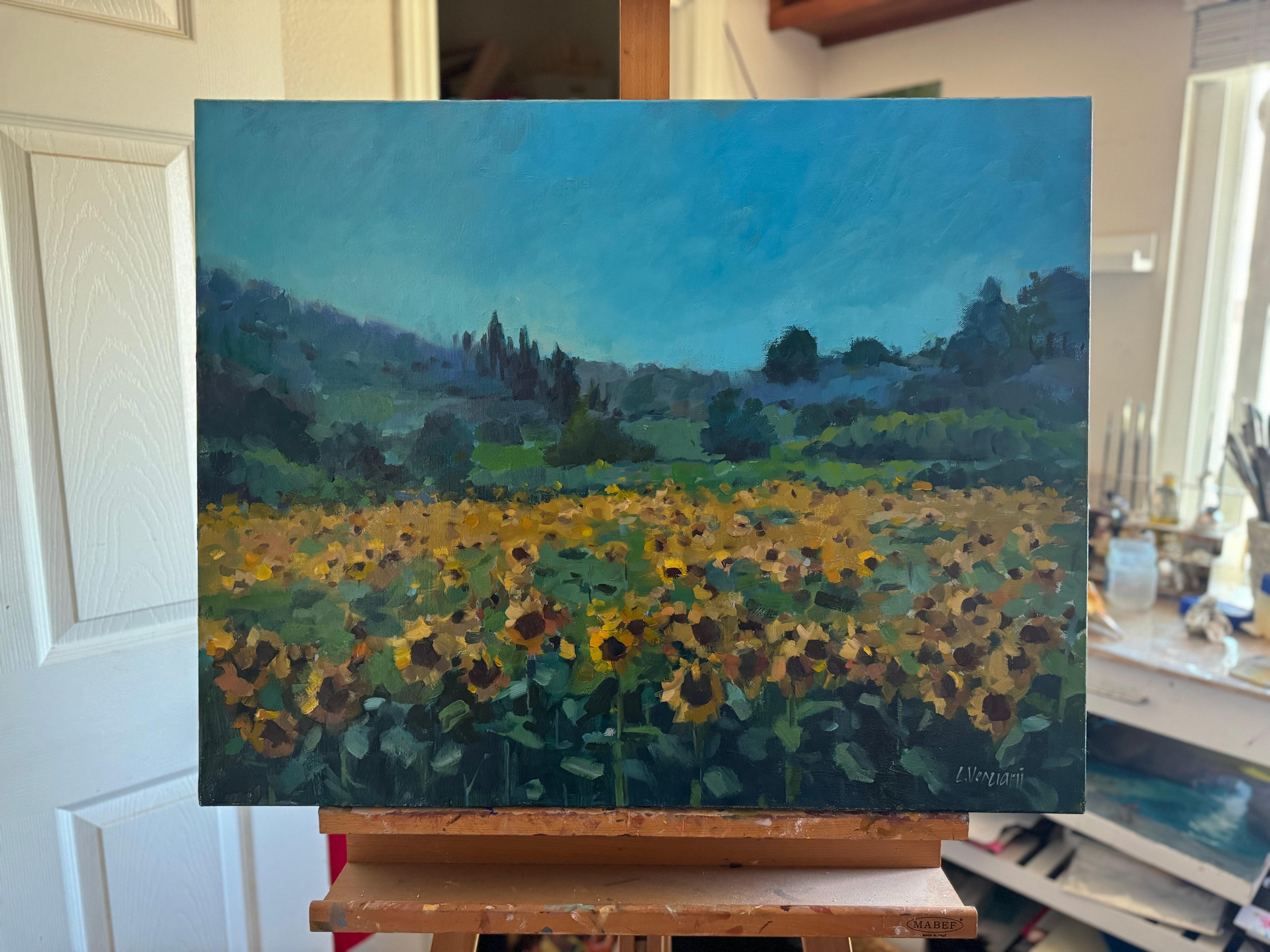 Fields of Sunshine, Oil Painting For Sale 1