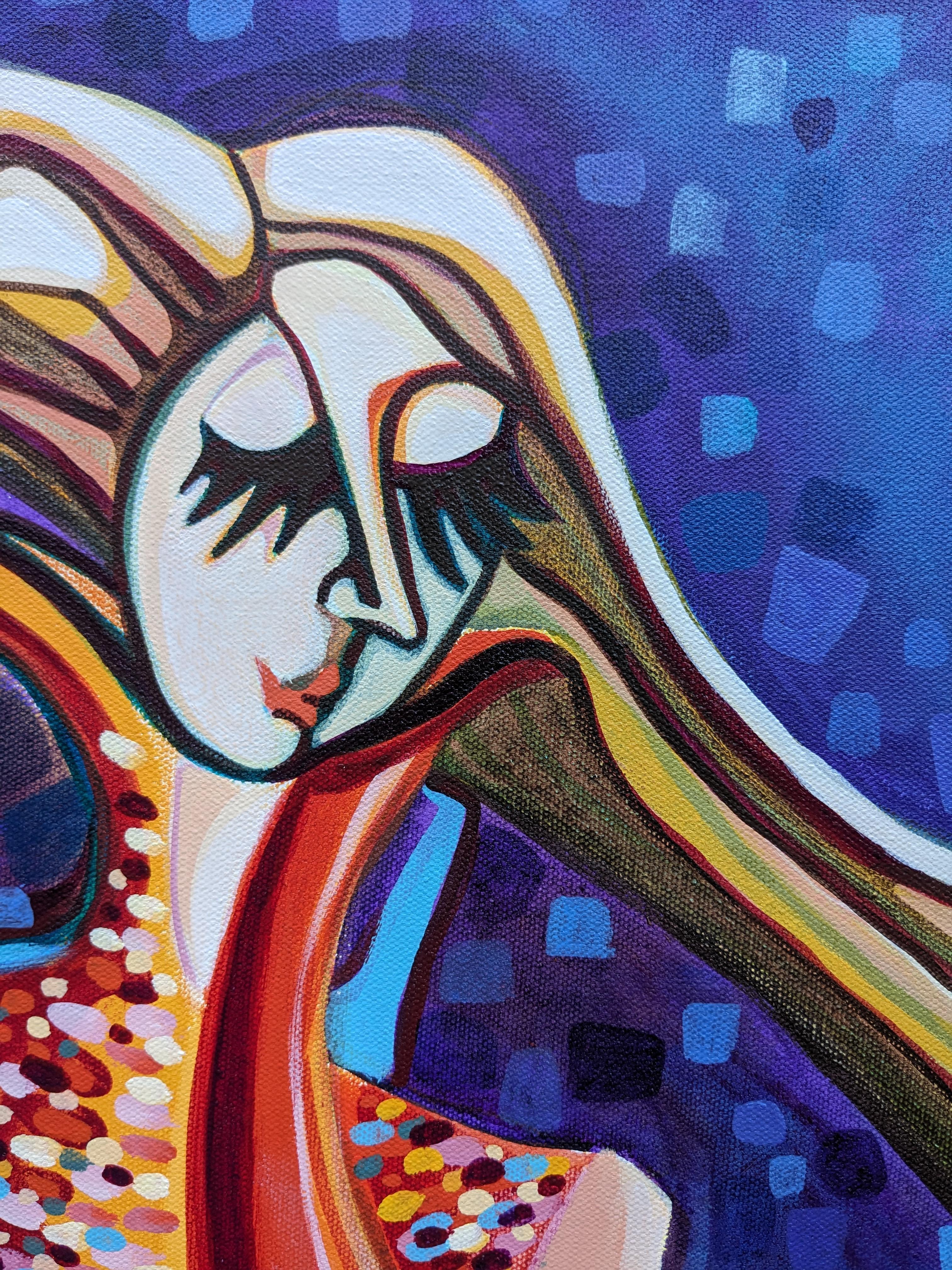 Wise Woman, Original Painting For Sale 2