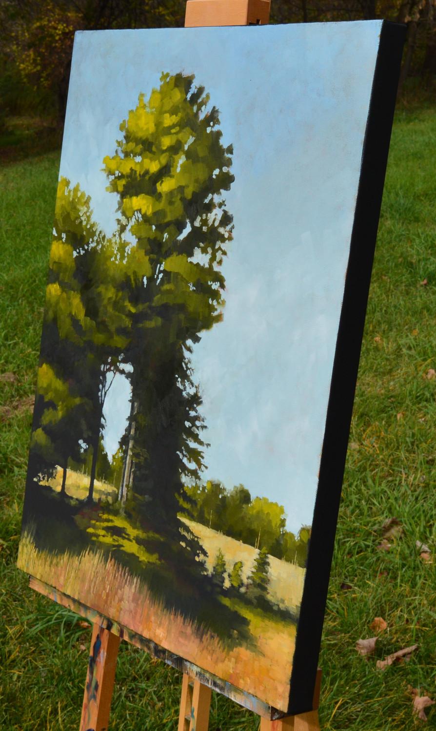 Ouverture, peinture à l'huile - Impressionnisme Art par David Thelen