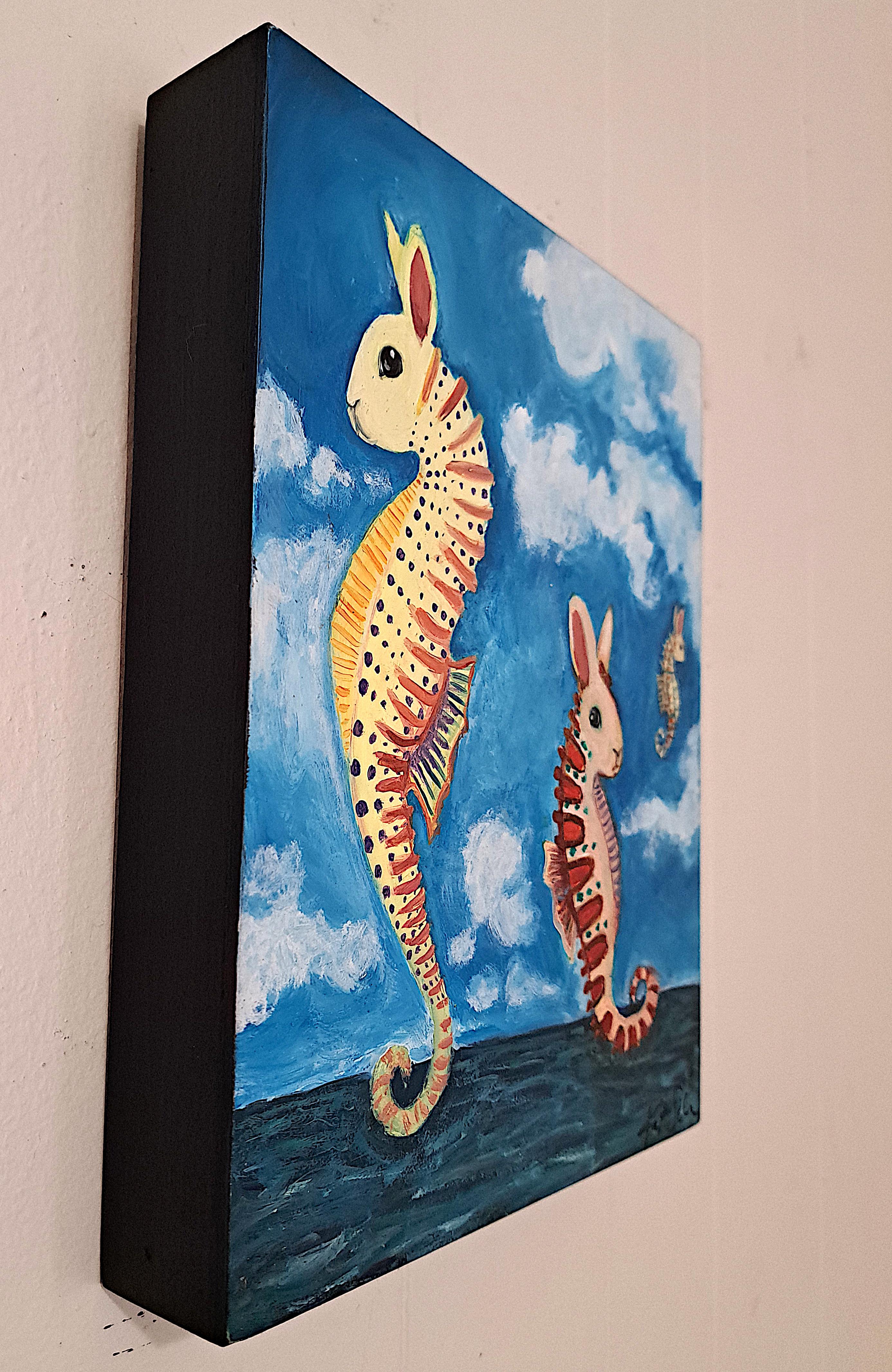 sea horse painting
