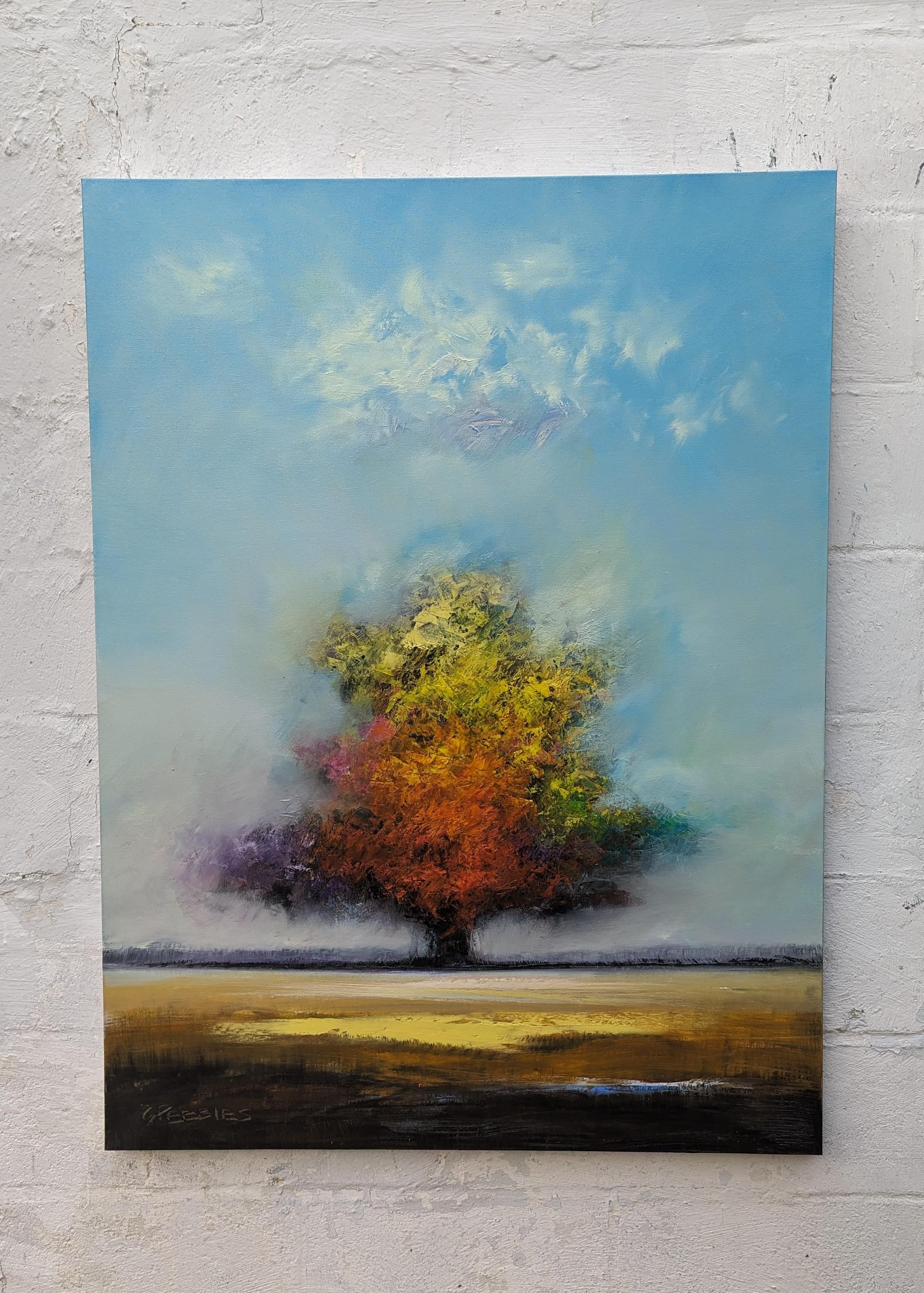 Autumn Foliage, Oil Painting For Sale 1