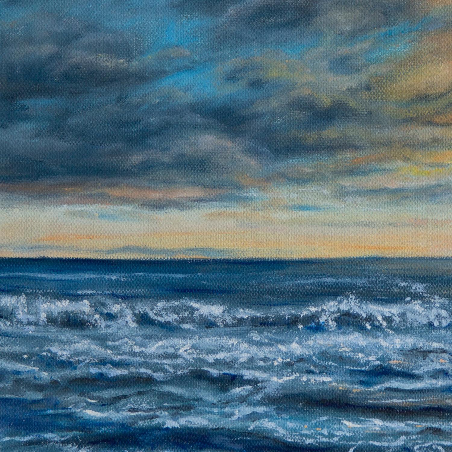 Ocean Evening, Oil Painting For Sale 1