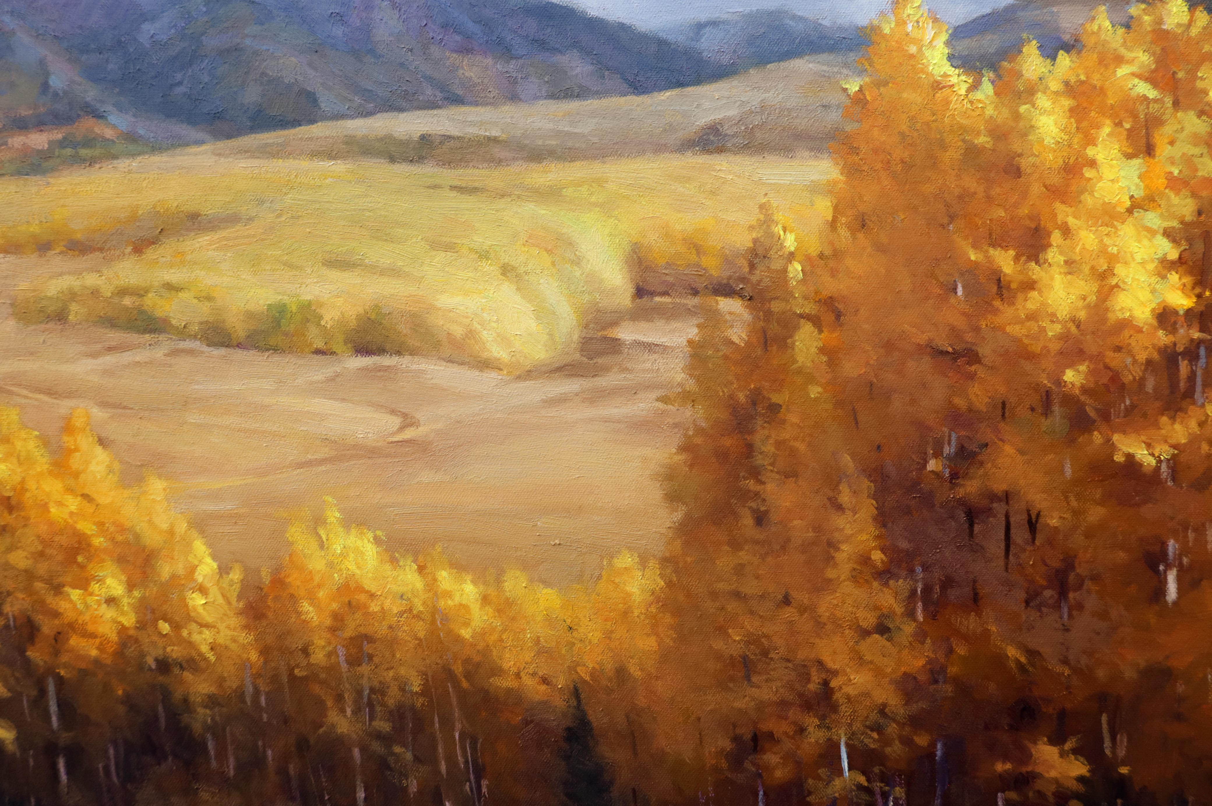 Fall Forest, Oil Painting For Sale 1