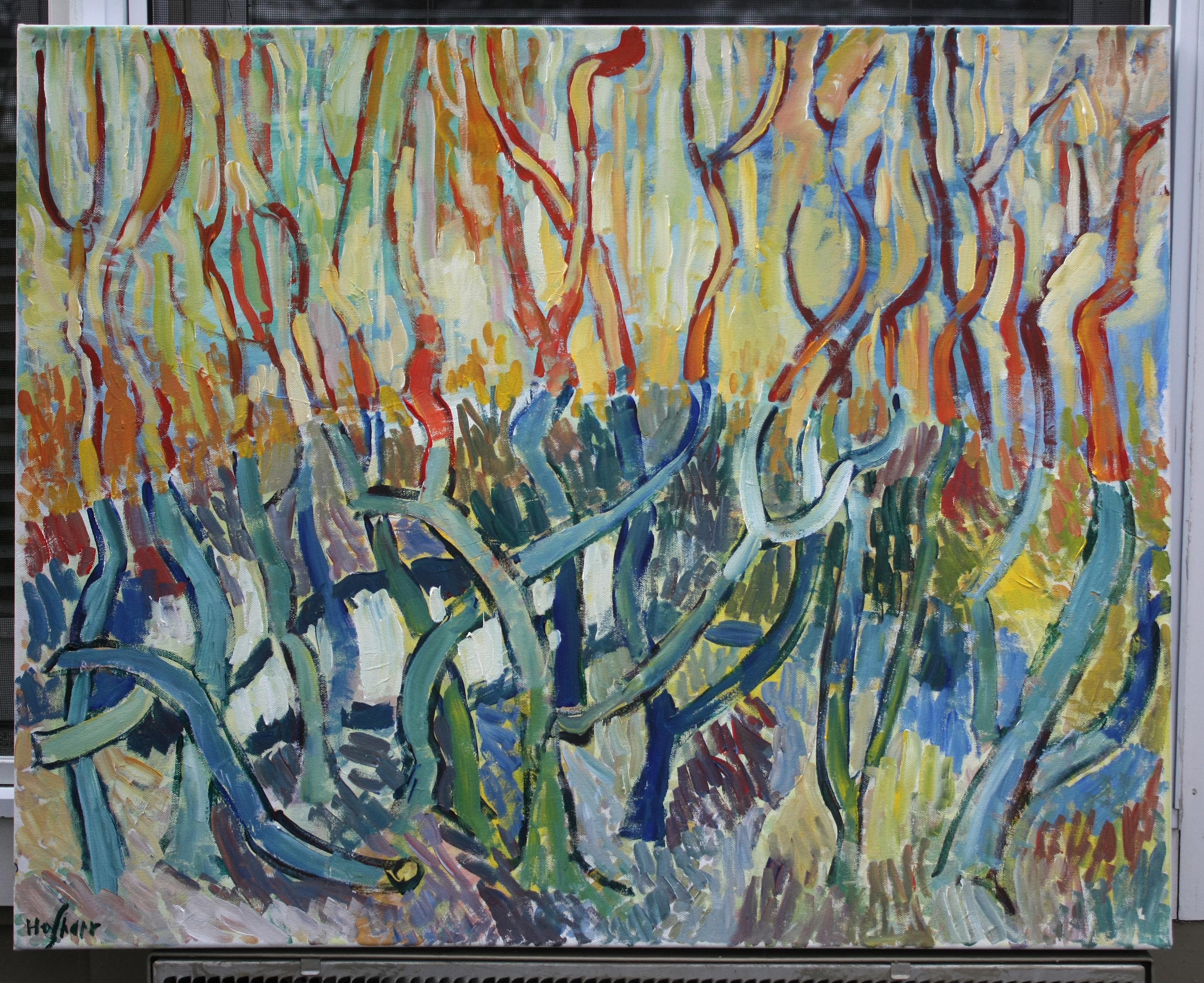 Forest Fantastical, Original Painting For Sale 1