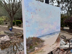La passeggiata del lunedì, Pittura a olio
