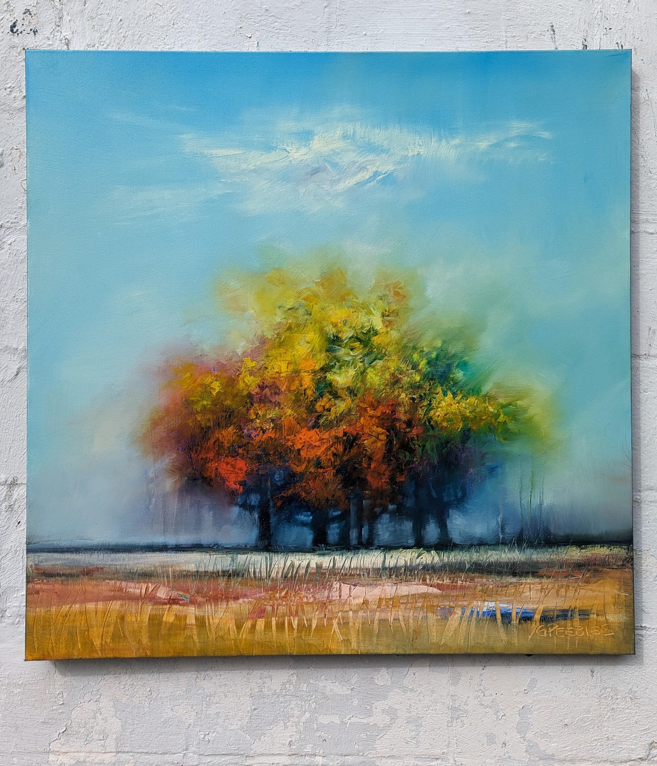 Autumn Breeze, Oil Painting For Sale 1