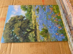 Blues and Paints, Ölgemälde