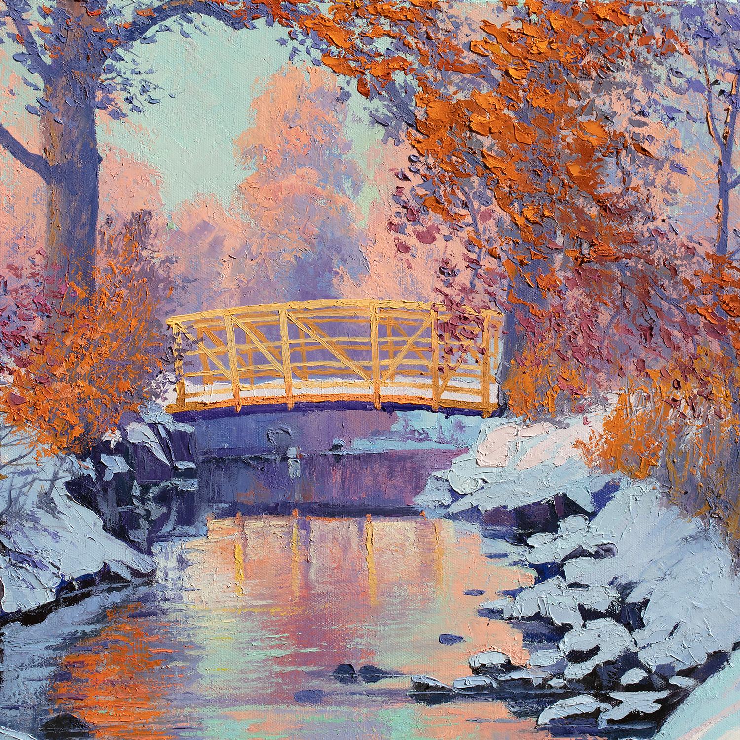 Lilas Winter, peinture à l'huile 2