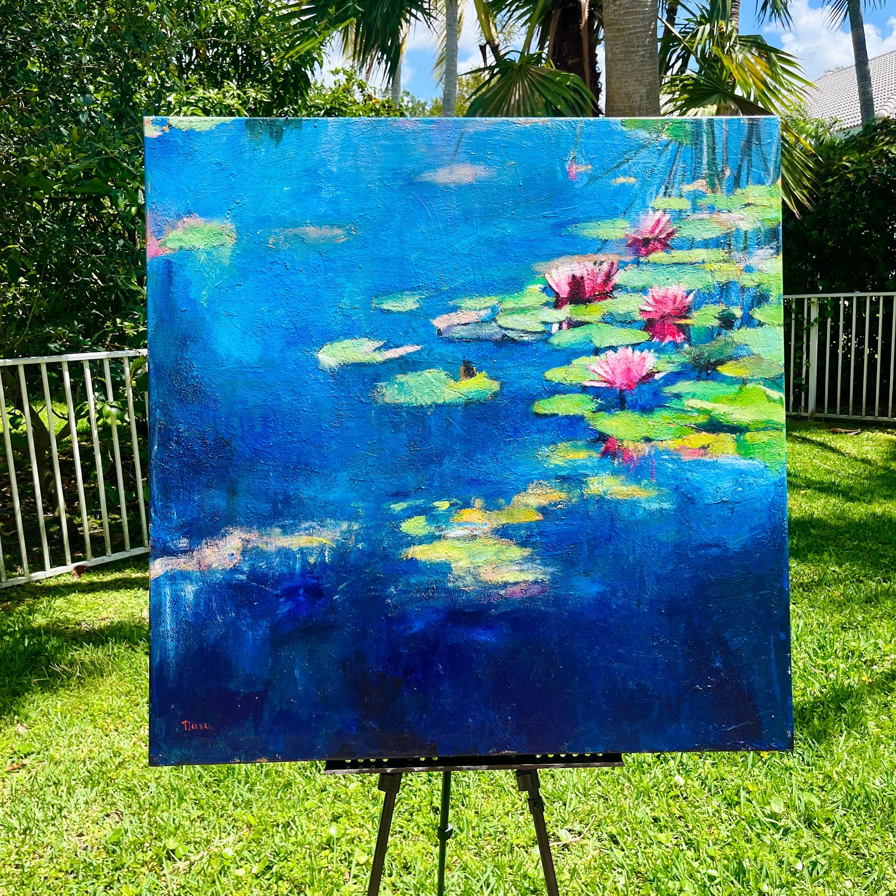 Senza peso, dipinto originale - Painting Impressionismo di Nava Lundy