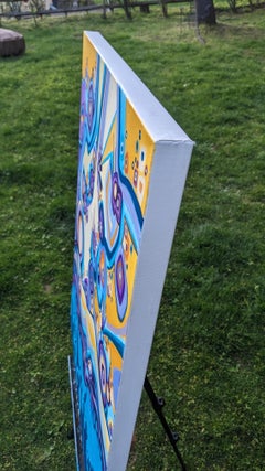 Au-delà du monde, peinture originale