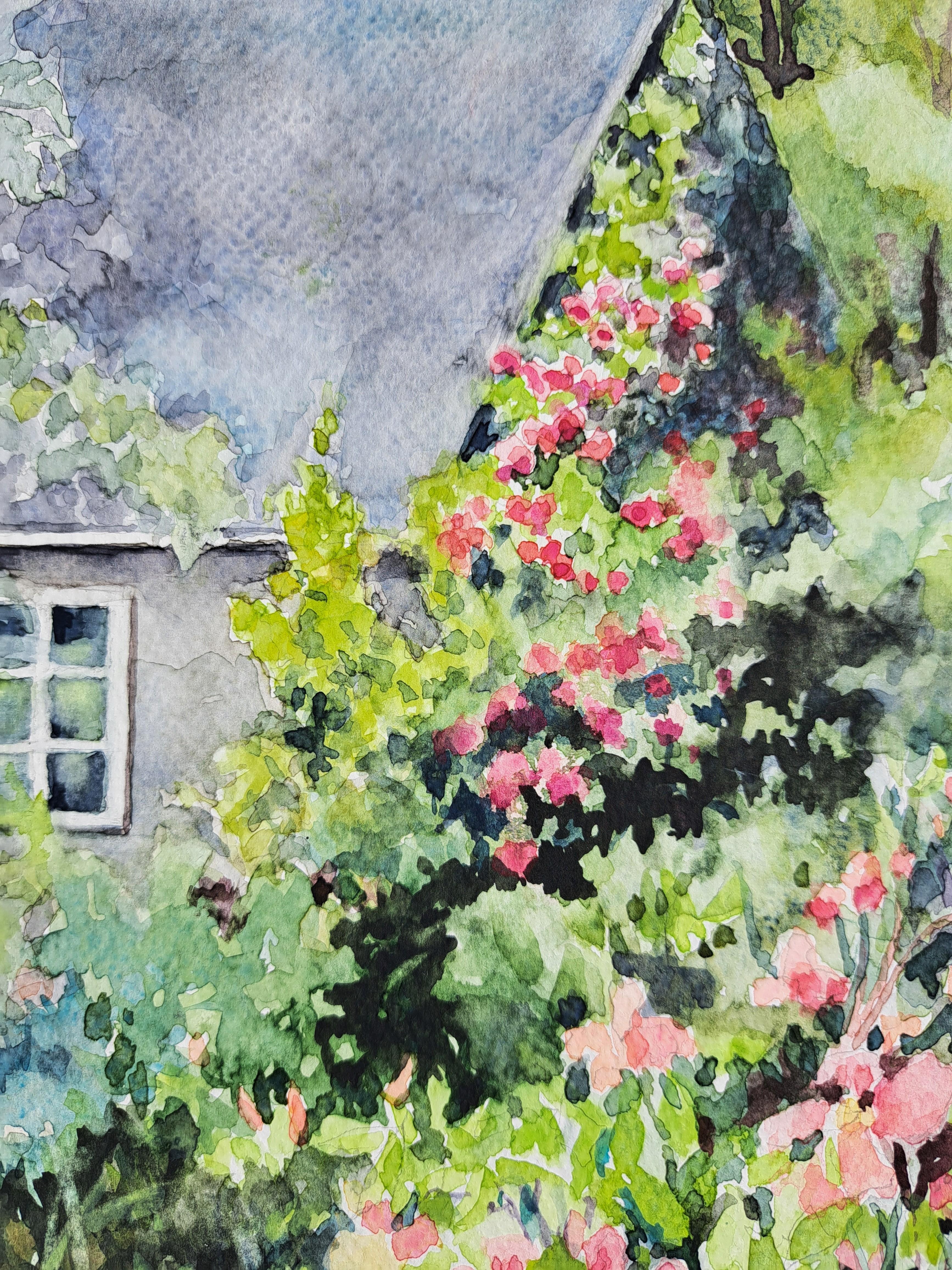 La cabaña del vecino, pintura original en venta 1