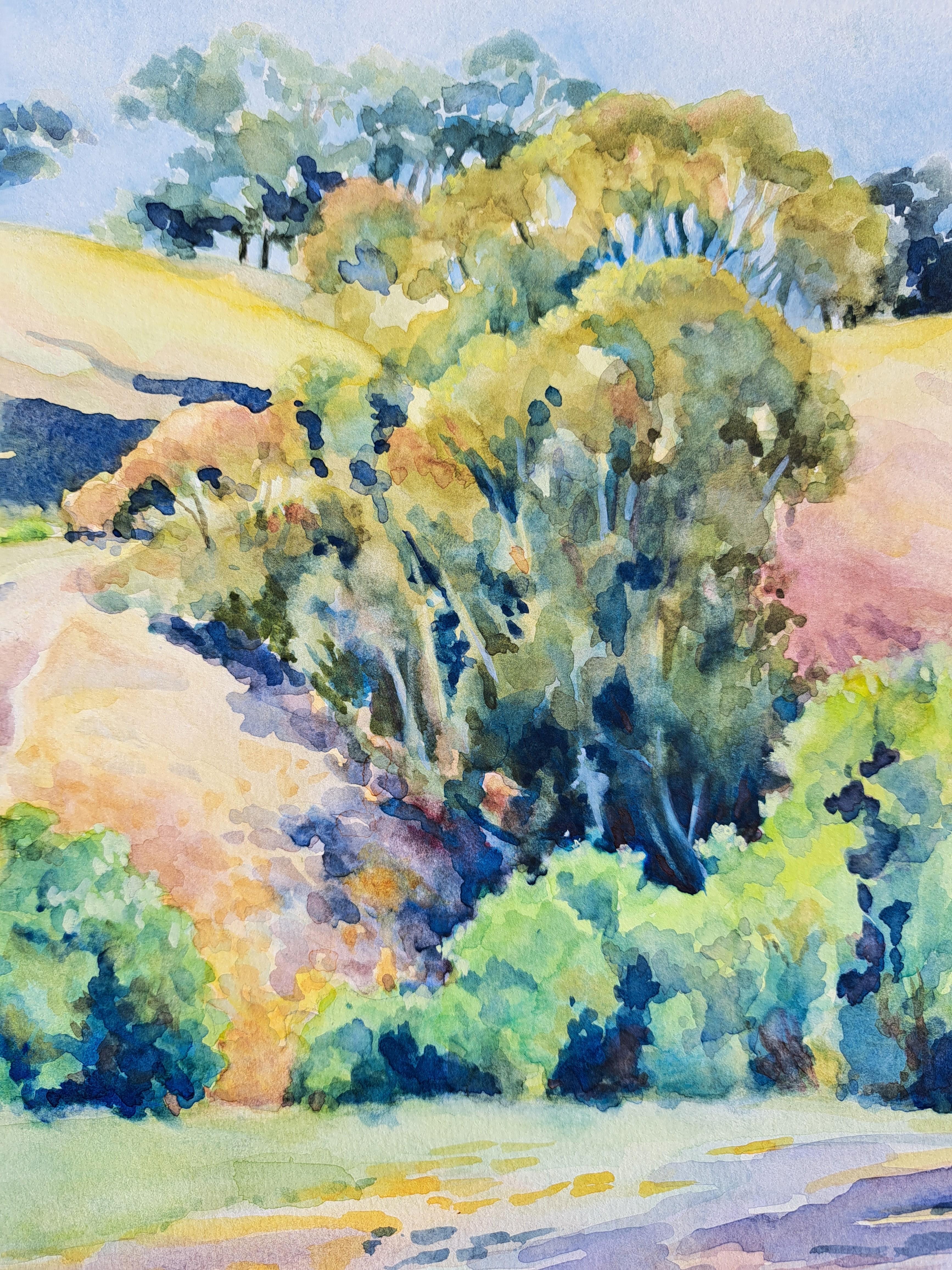 California Summer Hills, Pittura originale in vendita 1