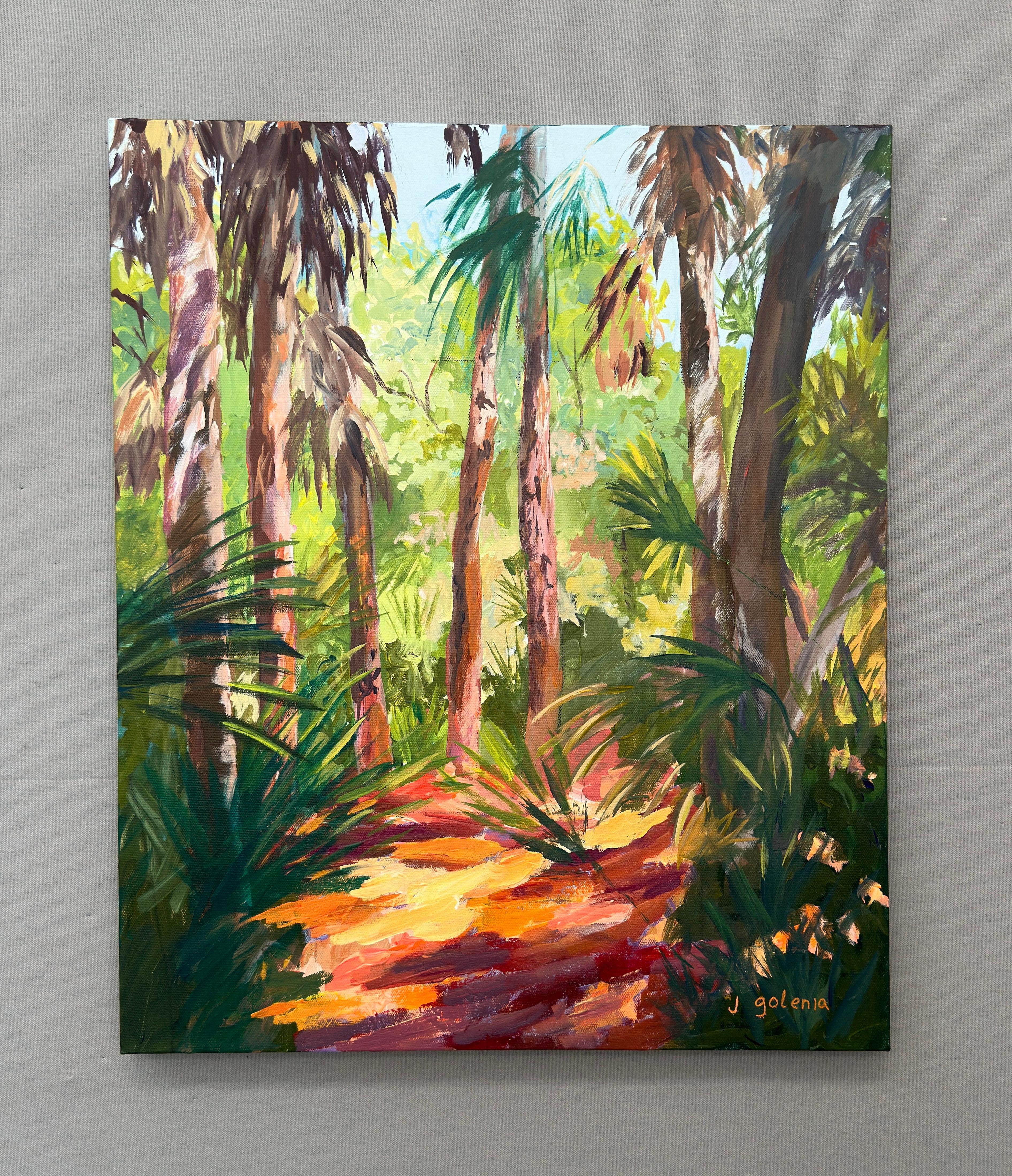 Esta Florida, Pintura Original - Painting Impresionista de JoAnn Golenia