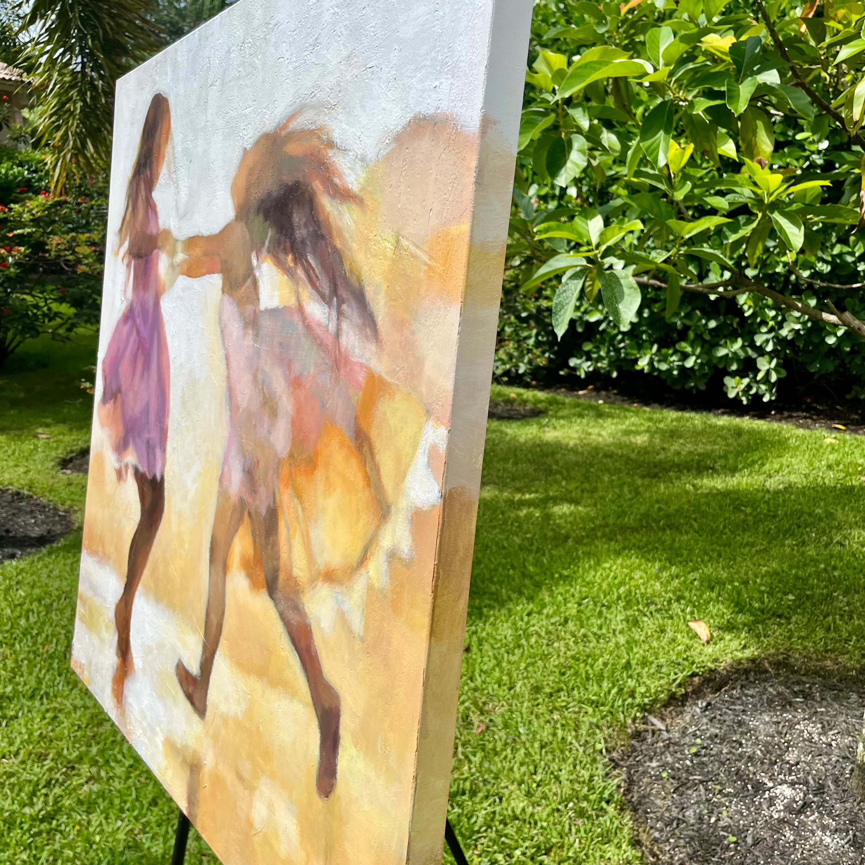 Feels Like Summer, Original Painting - Impressionist Art by Nava Lundy