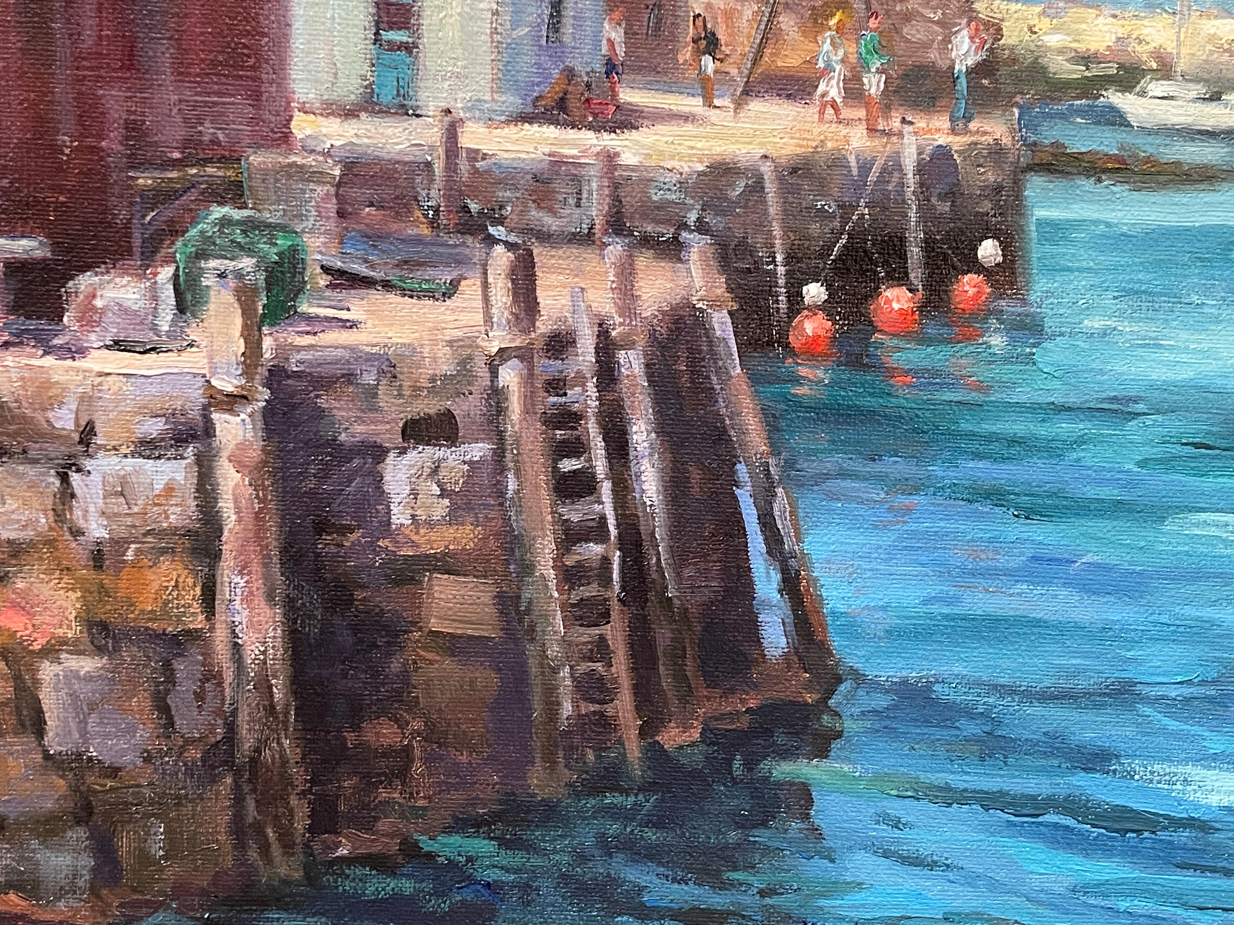Estate a Rockport, Pittura a olio in vendita 1