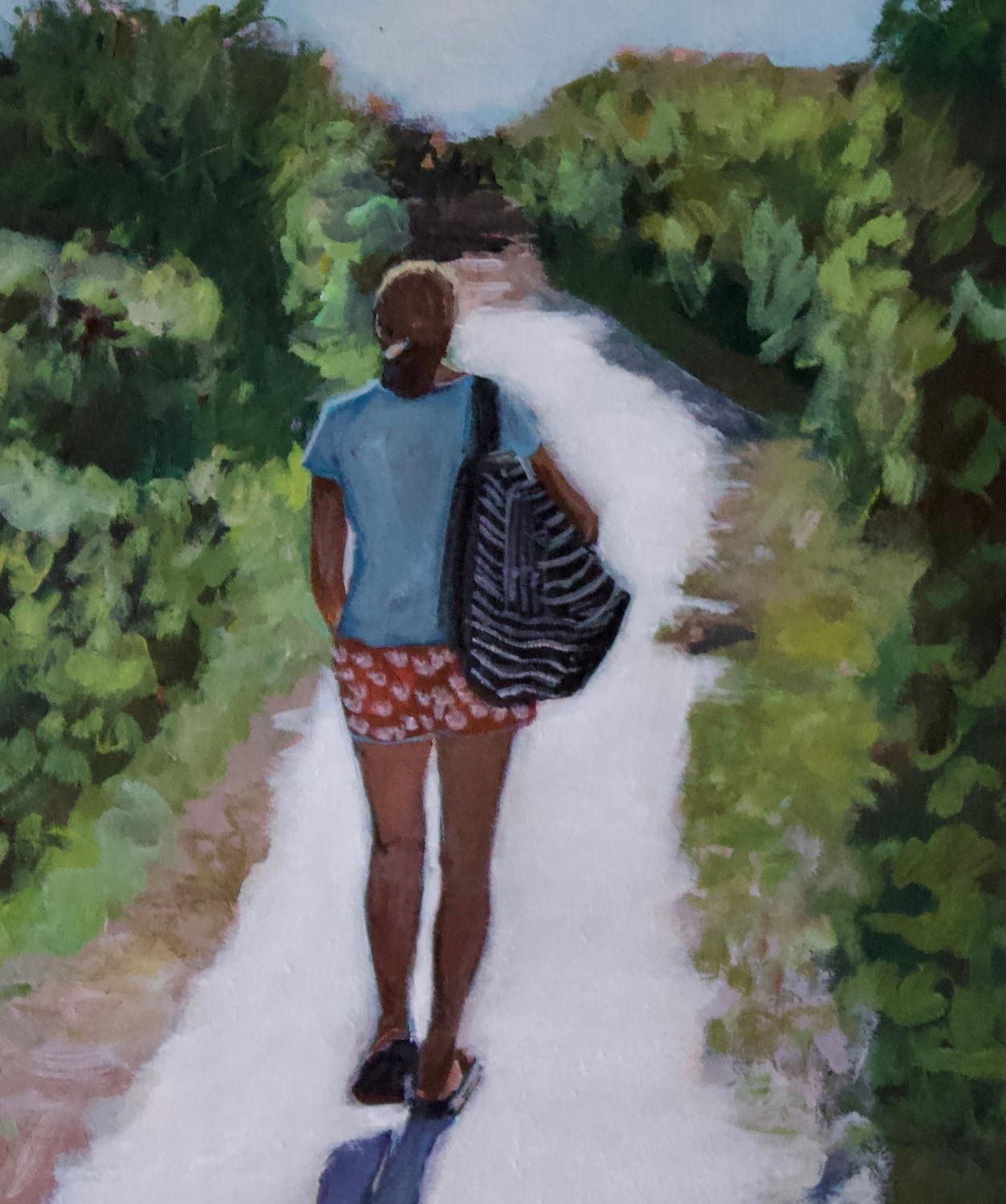 Paseo por la Naturaleza, Pintura Original en venta 1