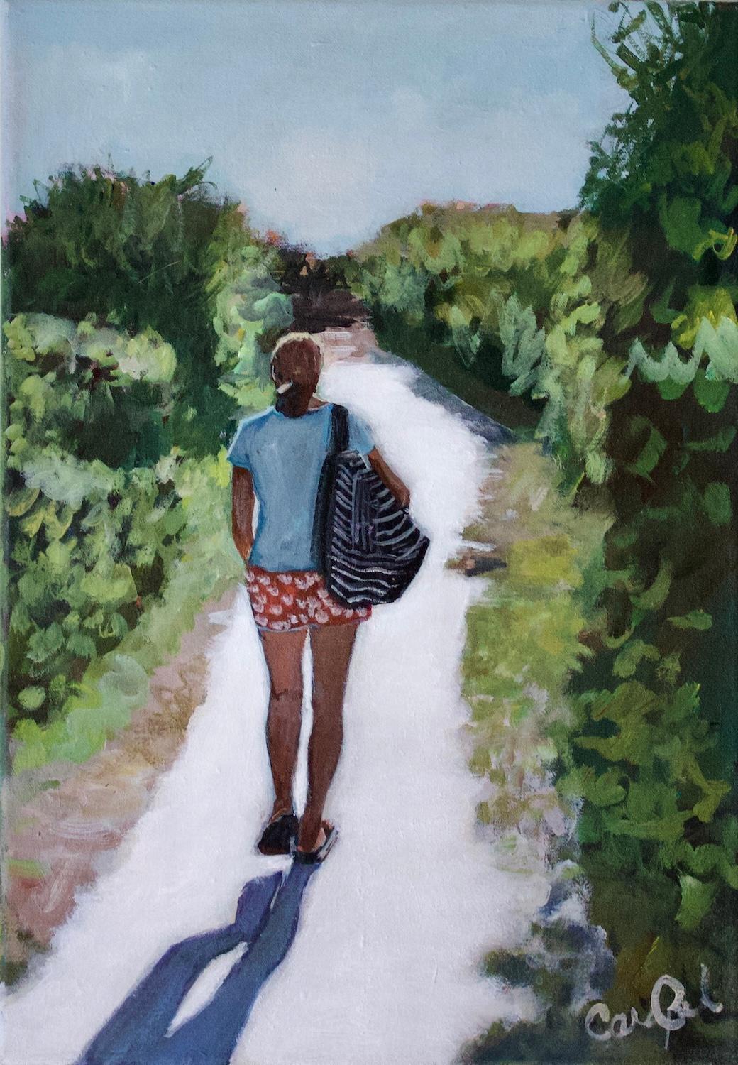 Paseo por la Naturaleza, Pintura Original
