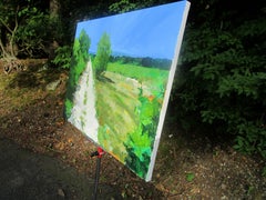 Path in Field, Provence, Originalgemälde