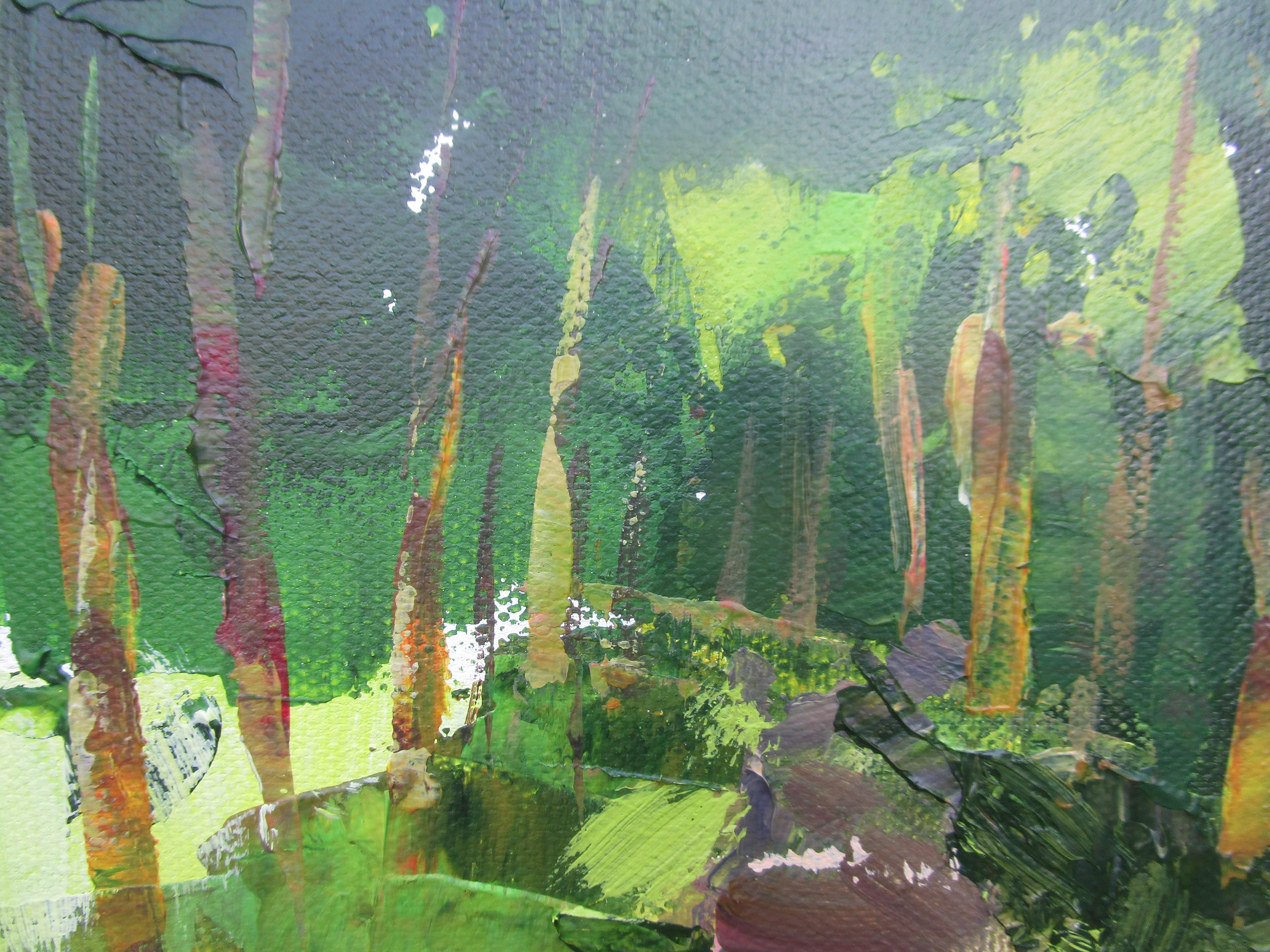 Tree-Lined Path, Original Painting For Sale 1