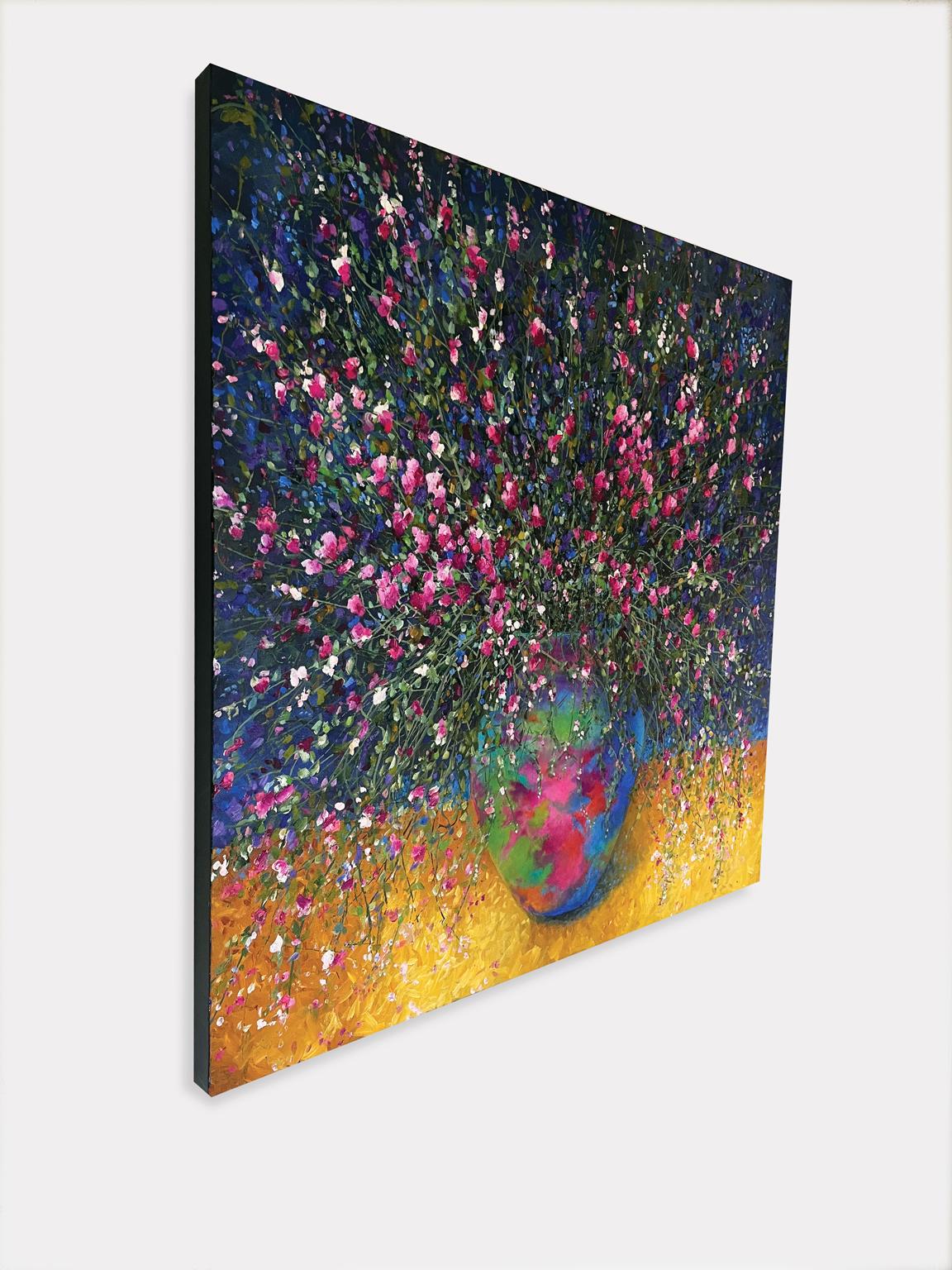 Florabundance, Ölgemälde (Impressionismus), Art, von Jeff Fleming