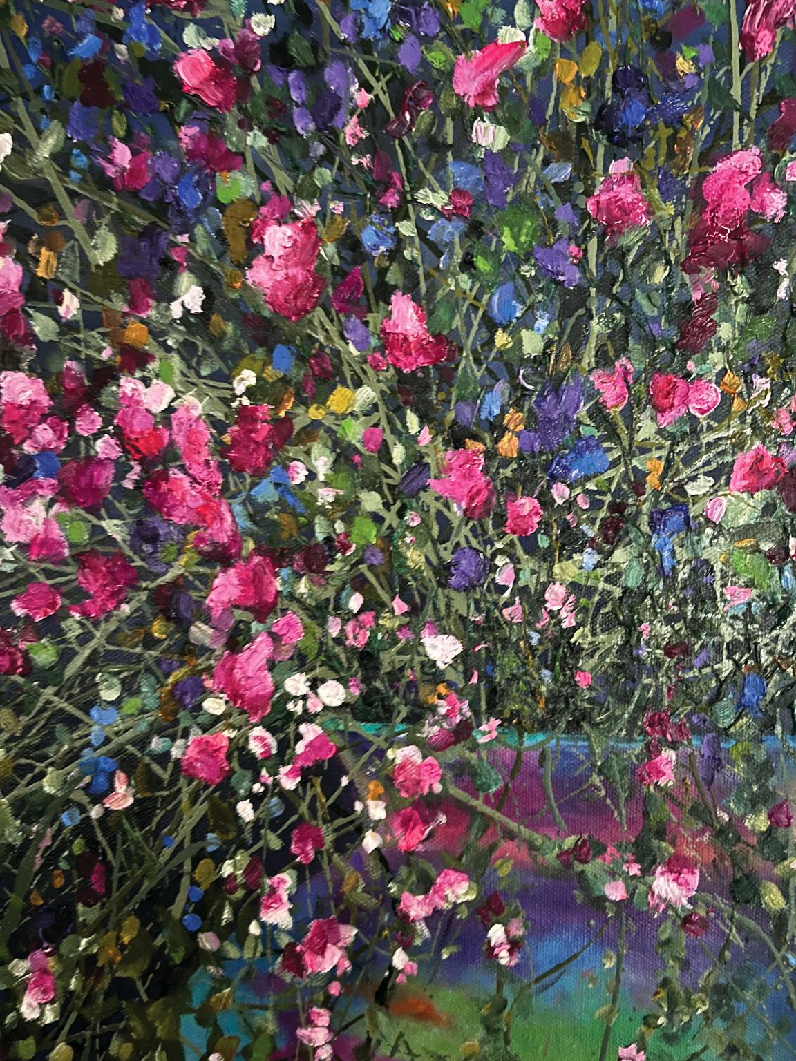 Florabundance, Ölgemälde im Angebot 1