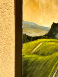 Paese del vino XI, Pittura ad olio