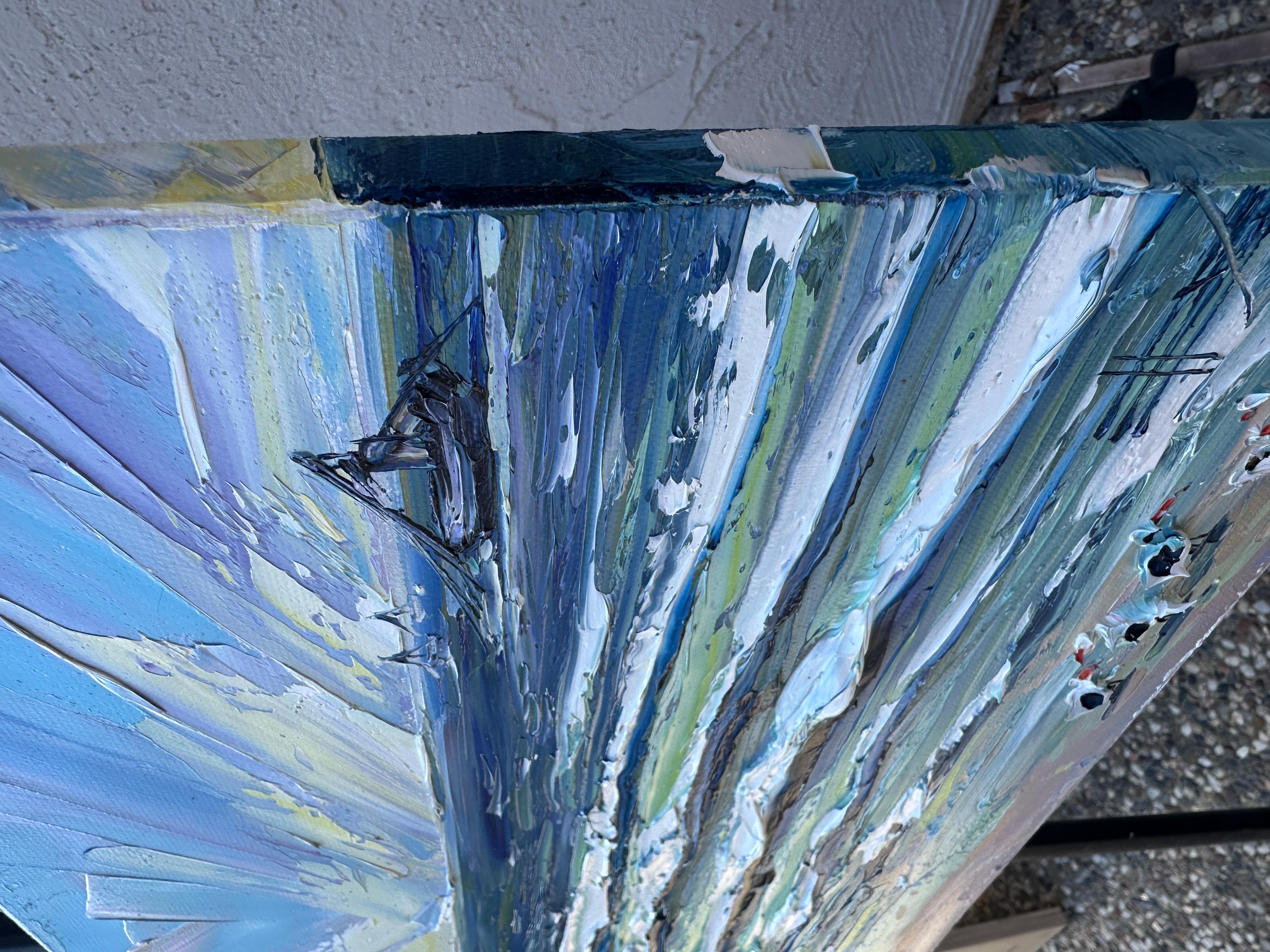 Peinture à l'huile Californie - Impressionnisme Art par Lisa Elley
