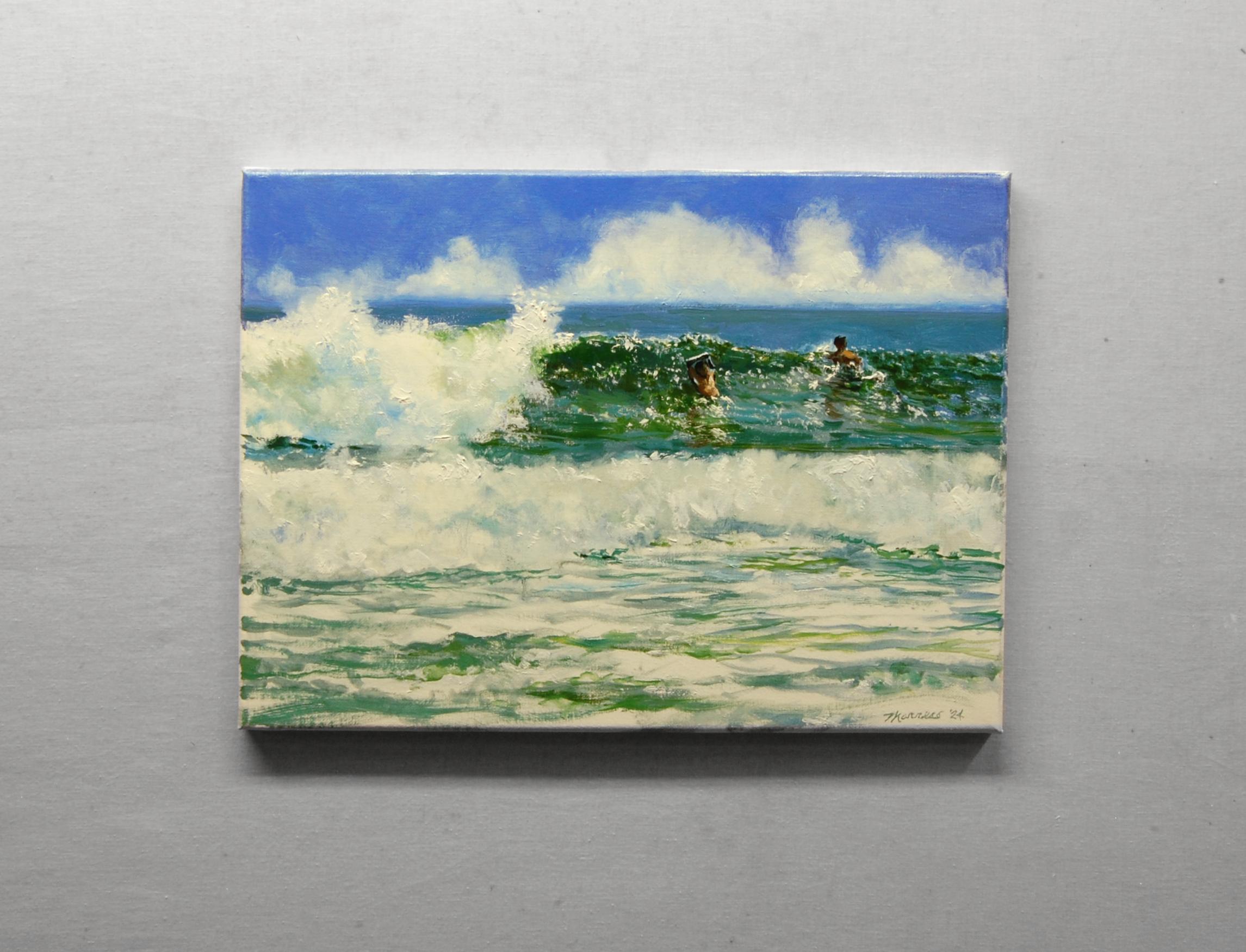 Crashing Surf, Ölgemälde (Impressionismus), Painting, von Onelio Marrero