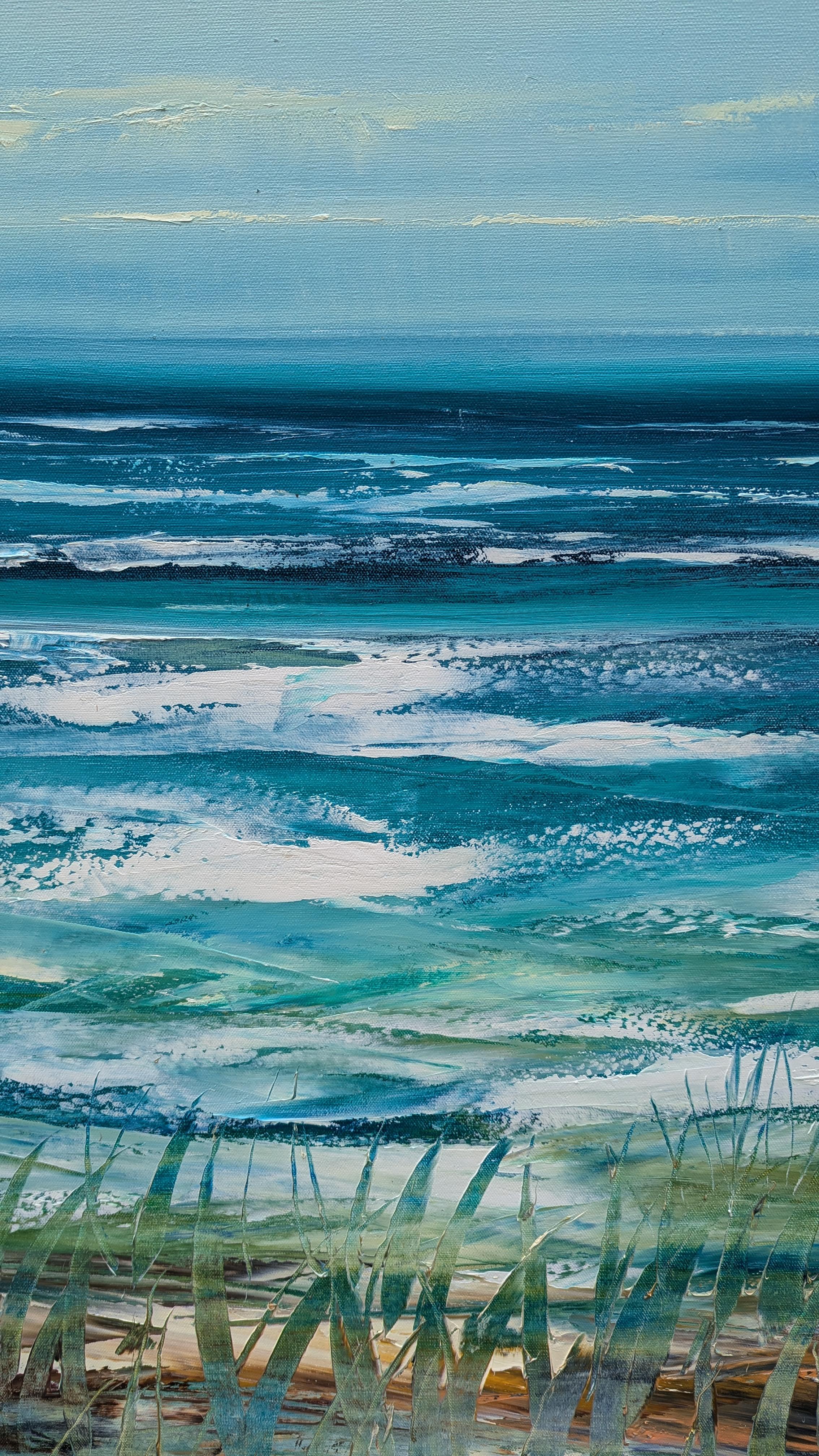 Par temps clair, peinture à l'huile en vente 1