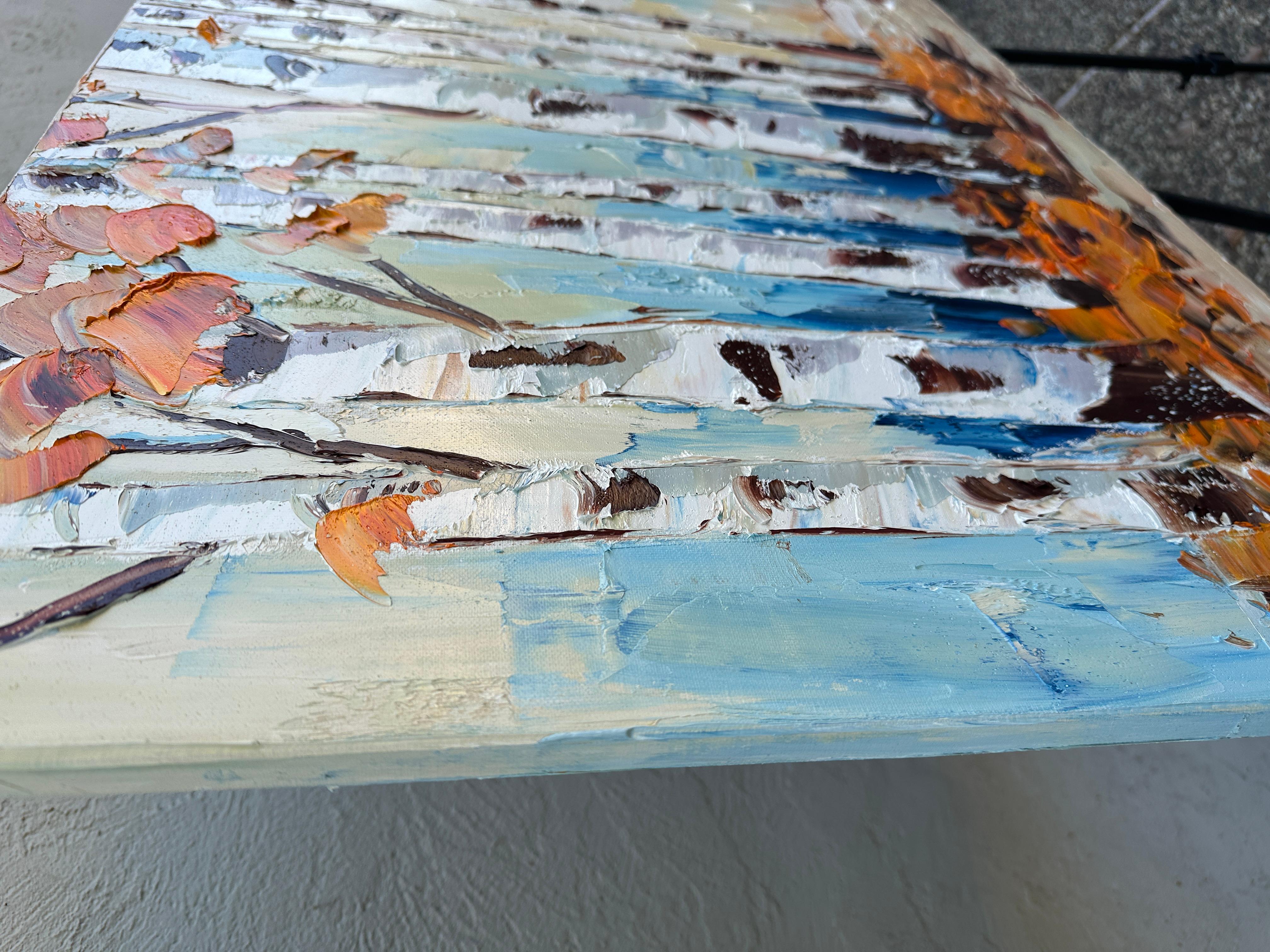 Efervescencia del otoño, Pintura al óleo - Art Impresionista de Lisa Elley