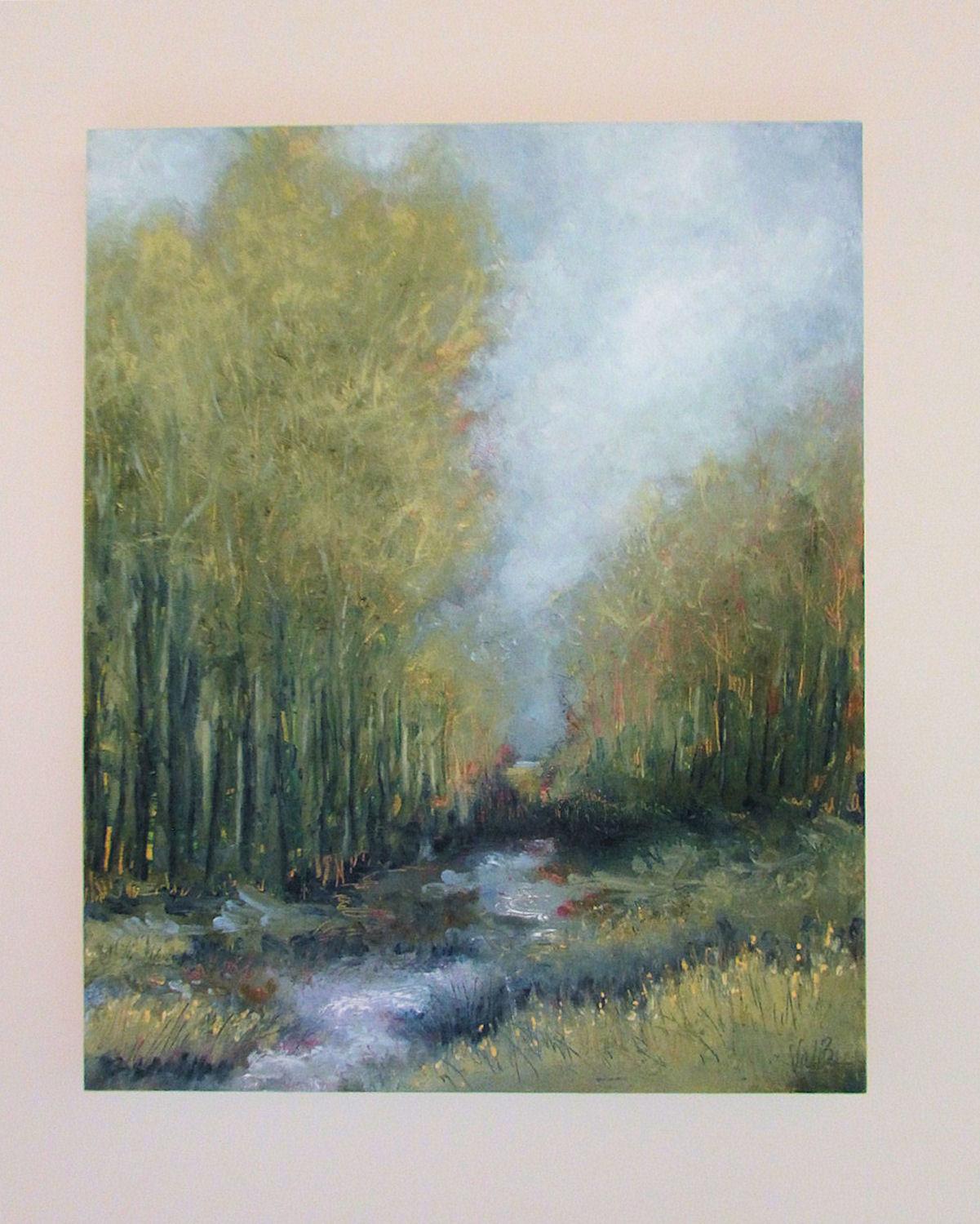 Tonos de primavera, Pintura al óleo - Painting de Valerie Berkely