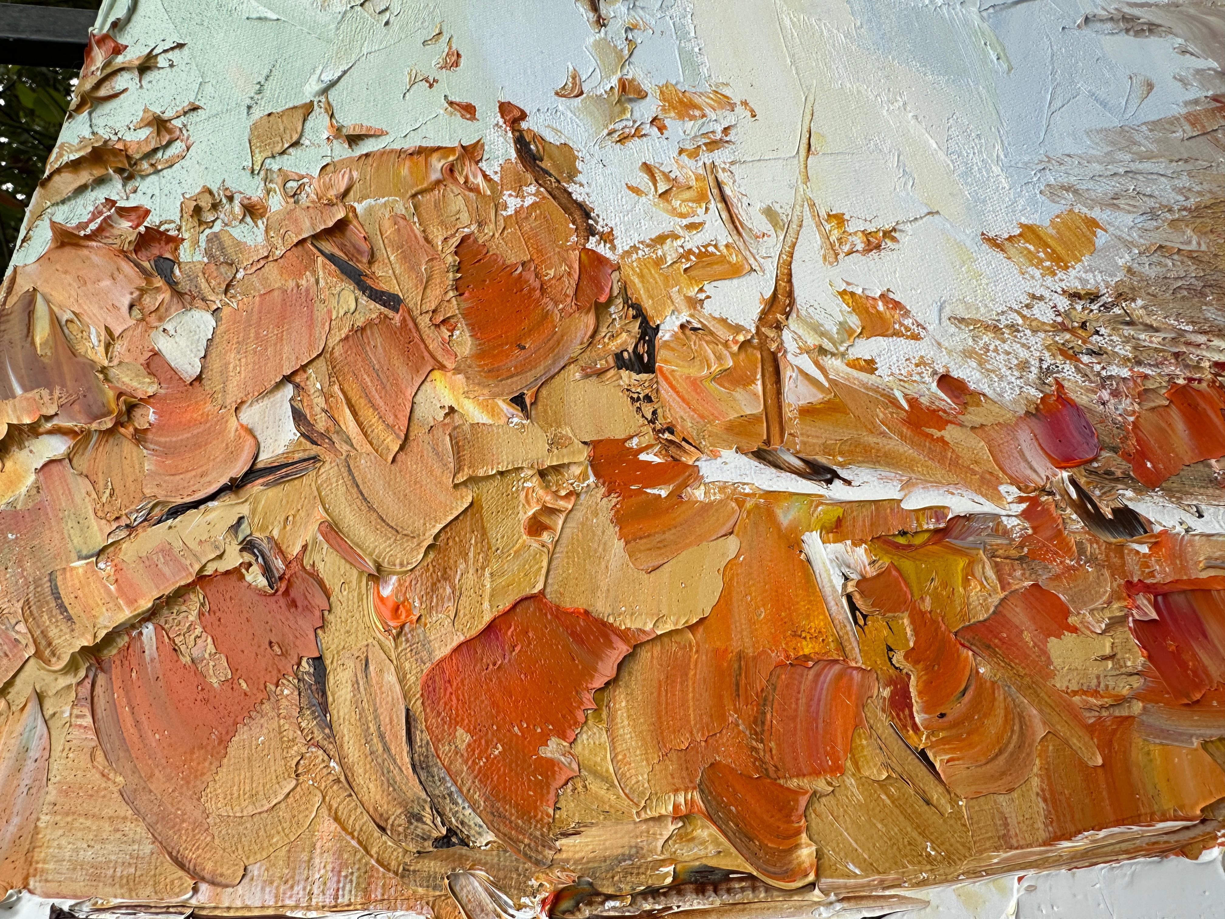 Susurros de otoño, Pintura al óleo en venta 1