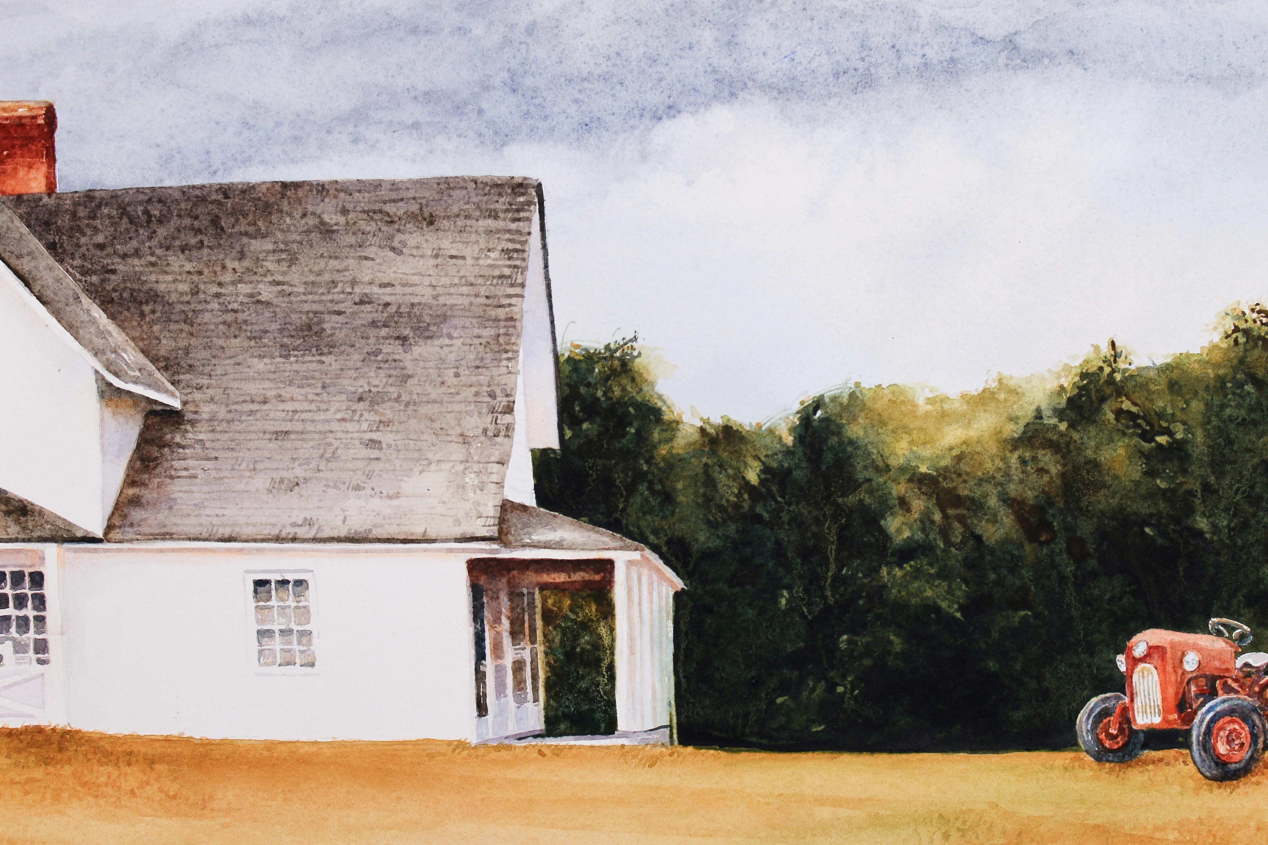 Galleta antes de la cosecha, Pintura original - Interior Art Beige de Dwight Smith
