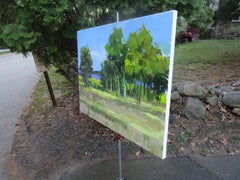 View of Lavender, Original Painting