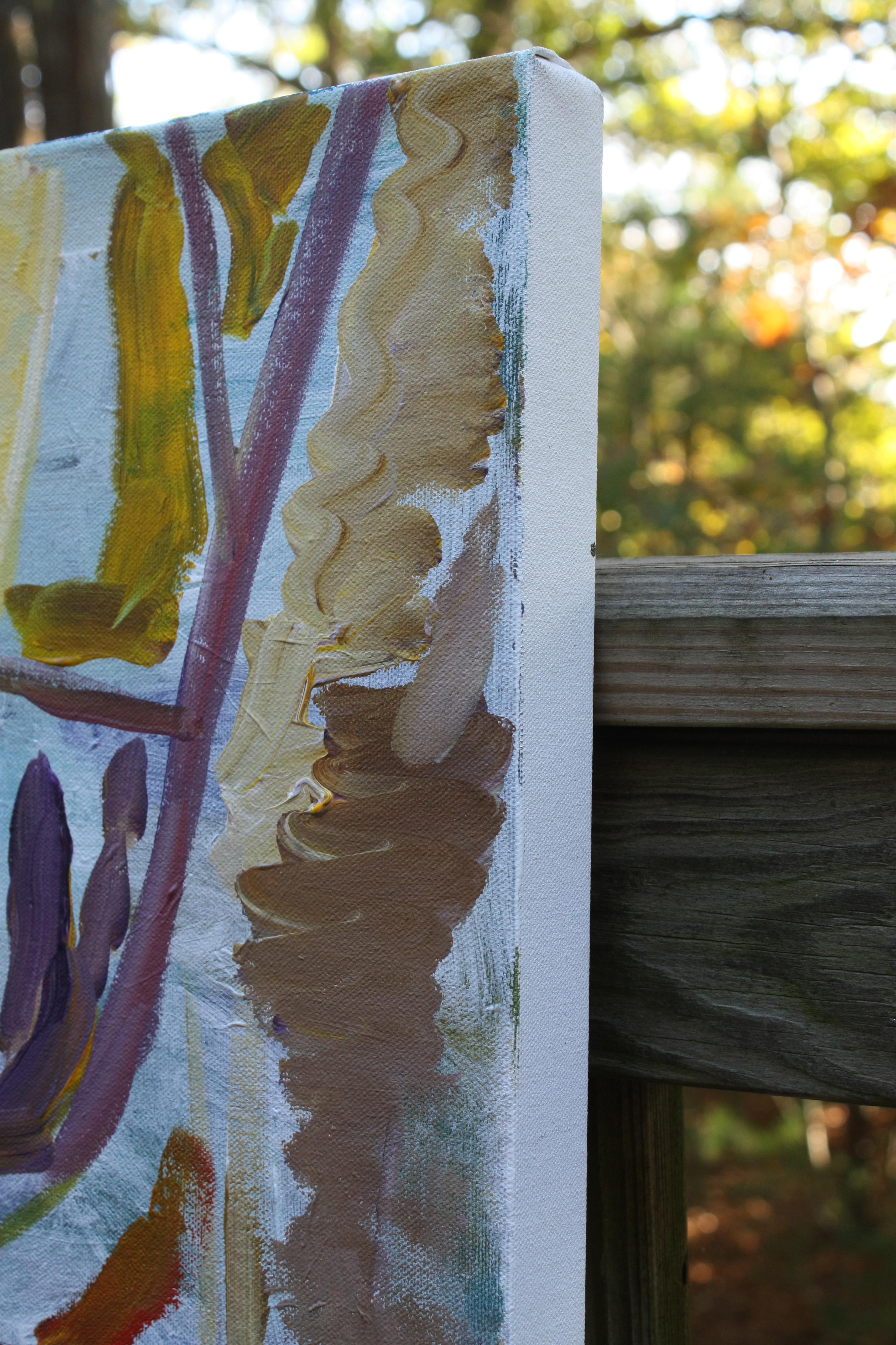 October, Original Painting - Expressionist Art by Robert Hofherr