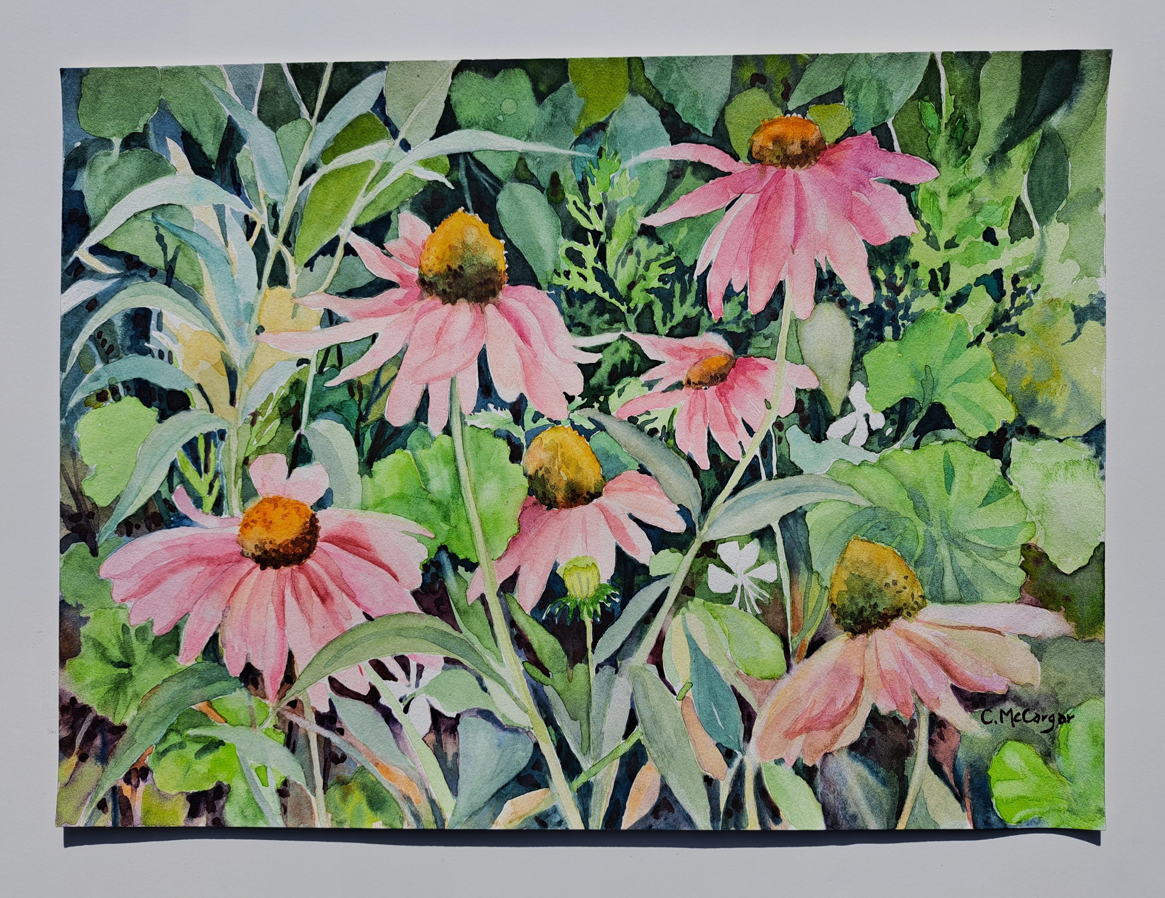 Joys of Summer, peinture originale - Impressionnisme Art par Catherine McCargar