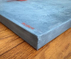 Voyageur mystique, peinture originale