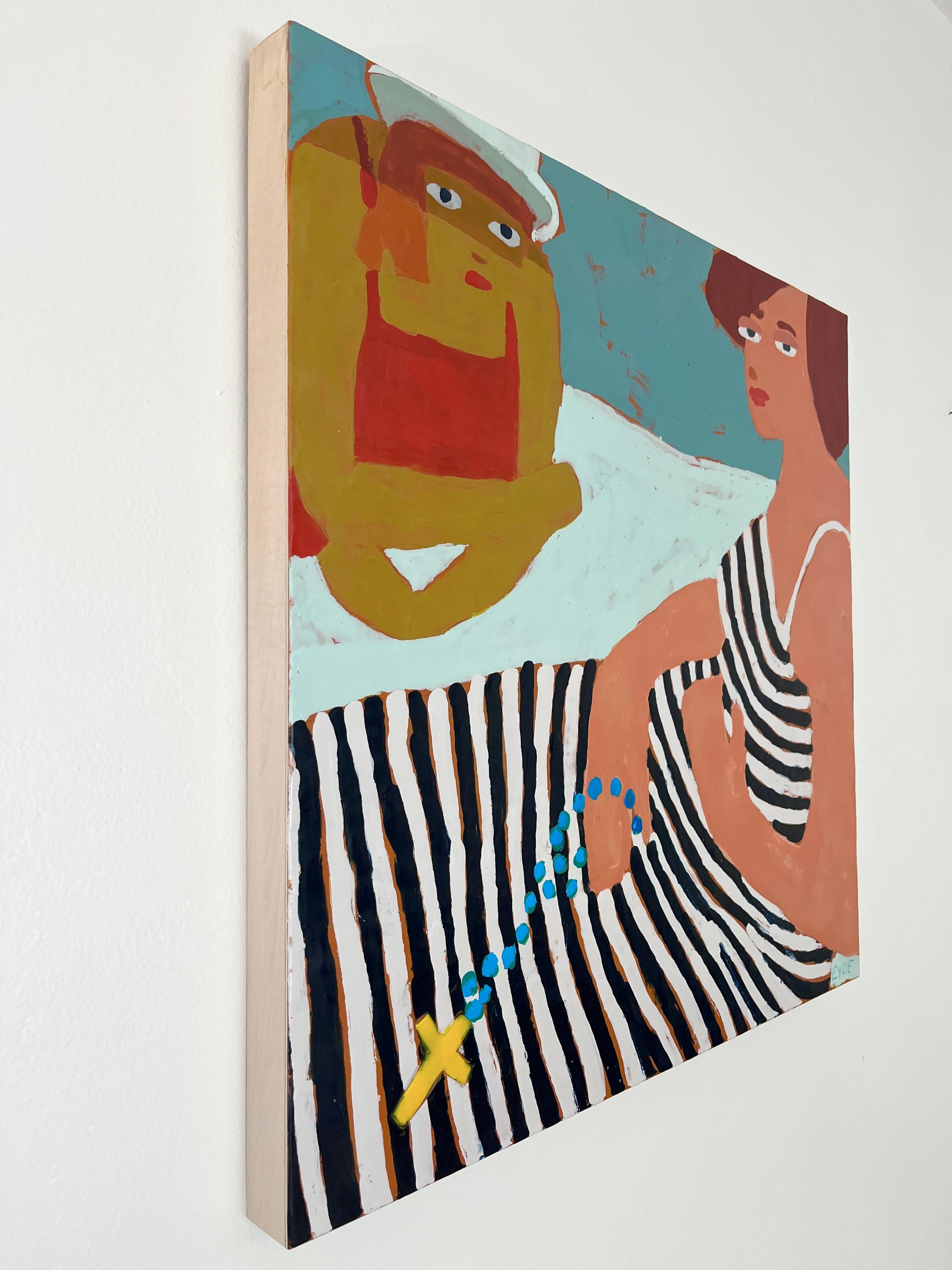 Ave Maria, dipinto originale - Art Contemporaneo di Deborah Eyde