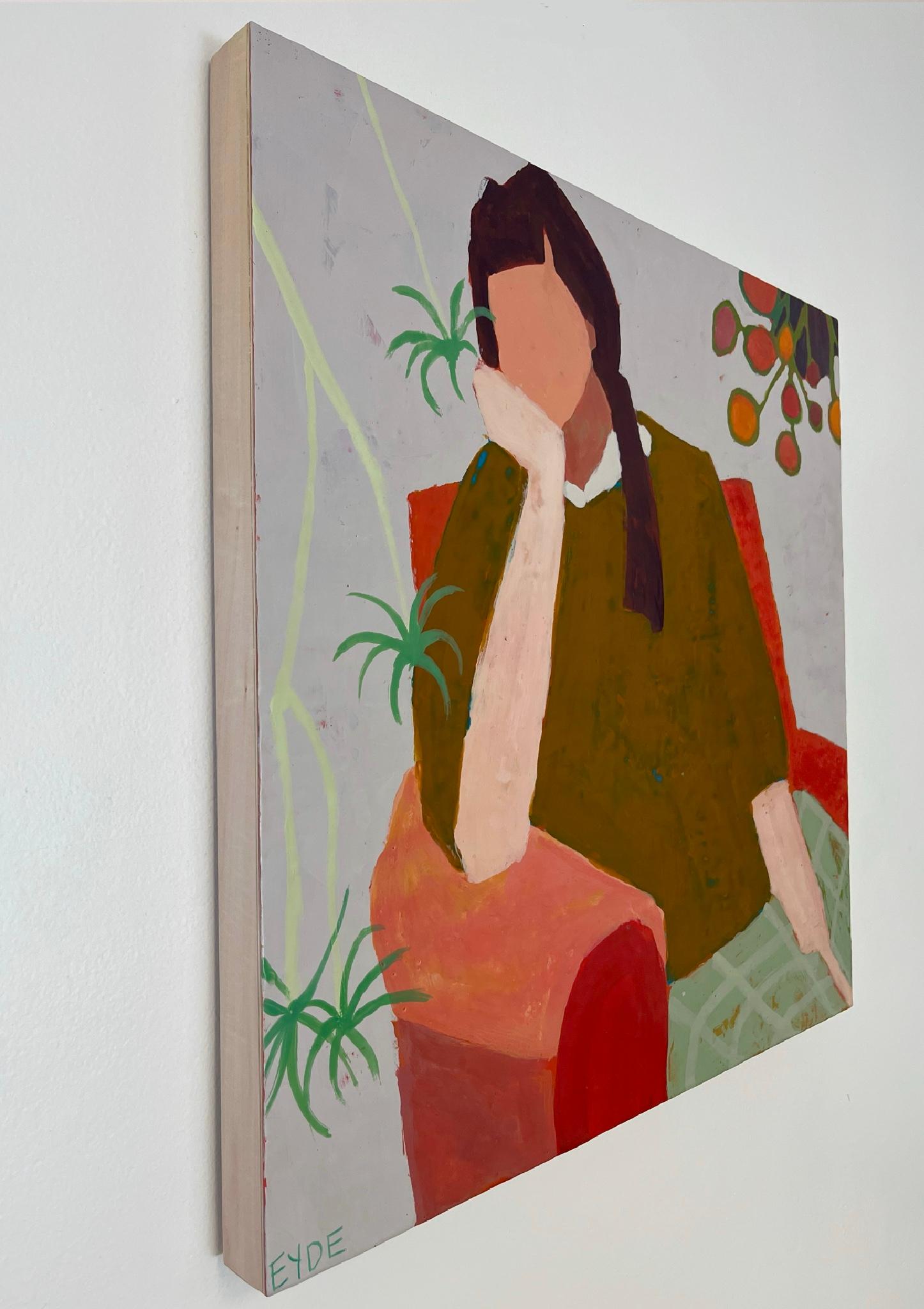Orange Crush, Pittura originale - Art Contemporaneo di Deborah Eyde