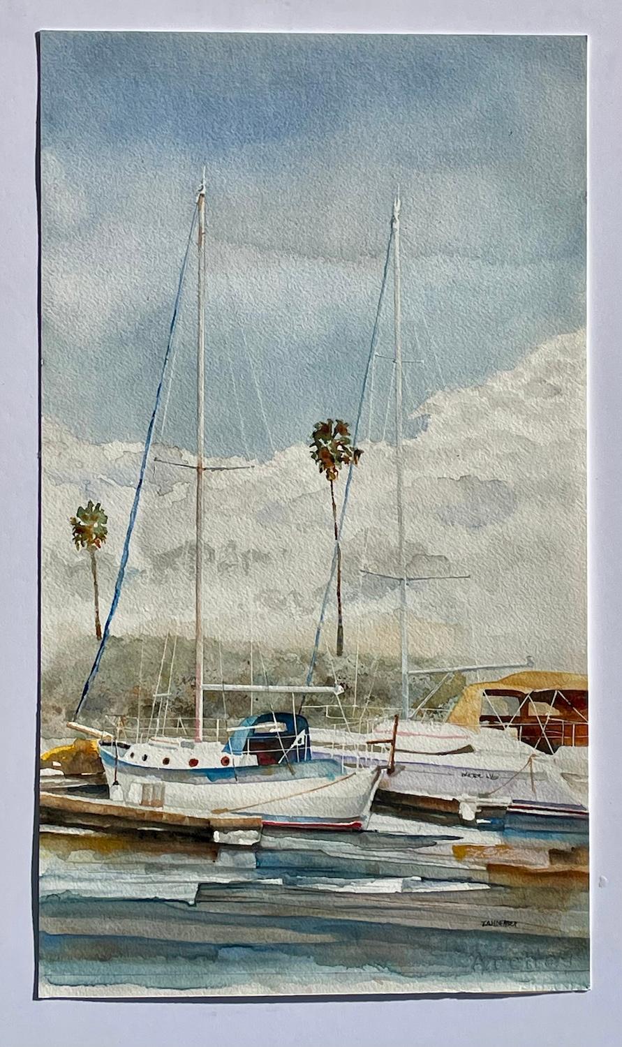 Viene la tormenta, Pintura original - Art de Thomas Hoerber