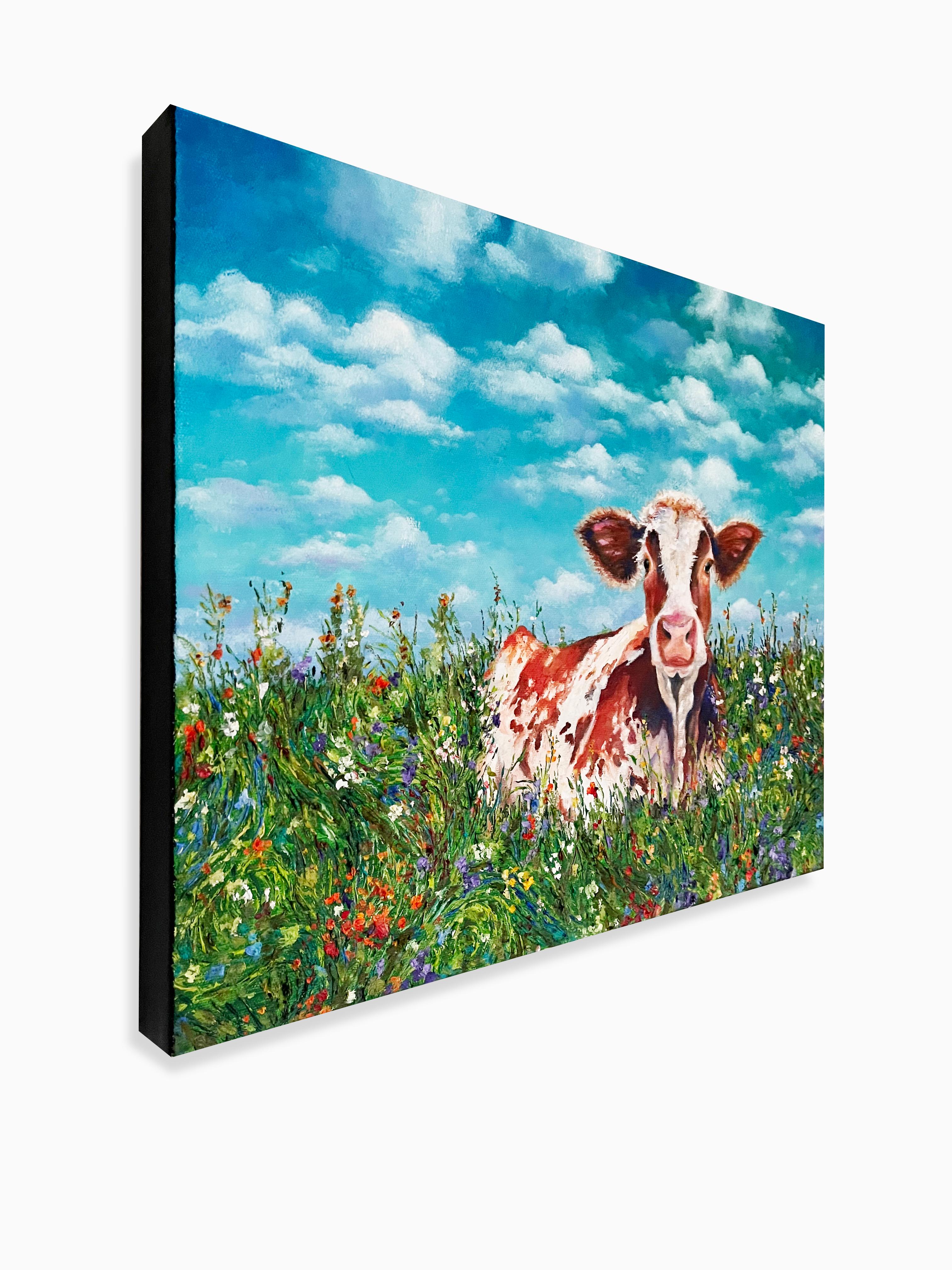 Mabel, Pittura a olio - Art Impressionismo di Jeff Fleming