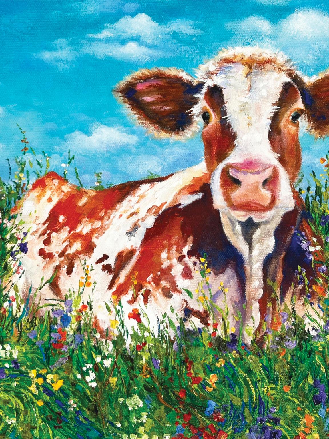Mabel, Pittura a olio 1