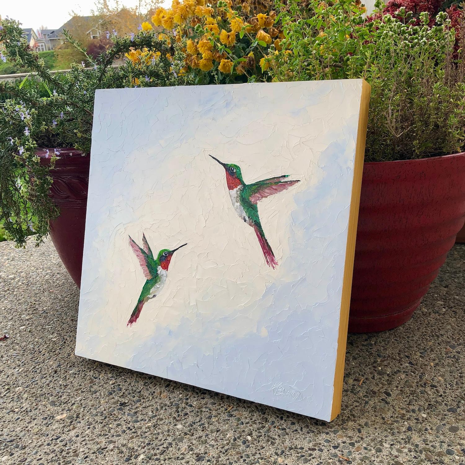 Skyward Bound, Pintura al óleo - Art Impresionista de Karen Barton