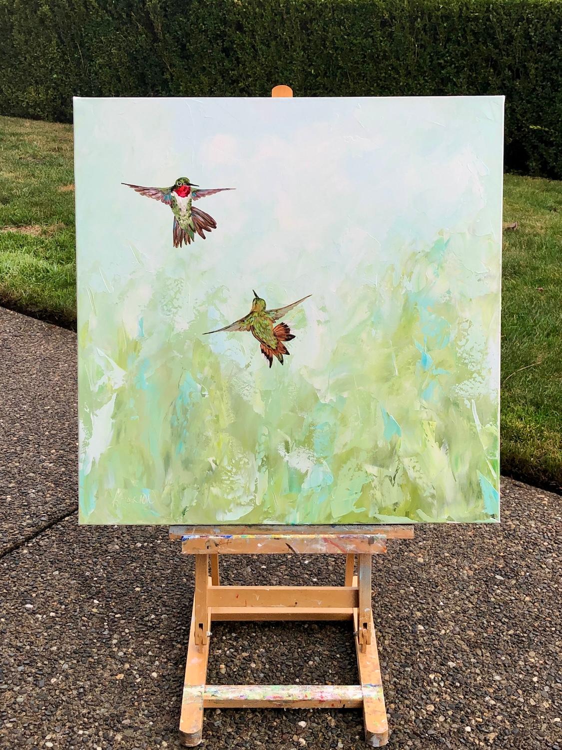 Ciao, dipinto originale - Painting Impressionismo di Karen Barton
